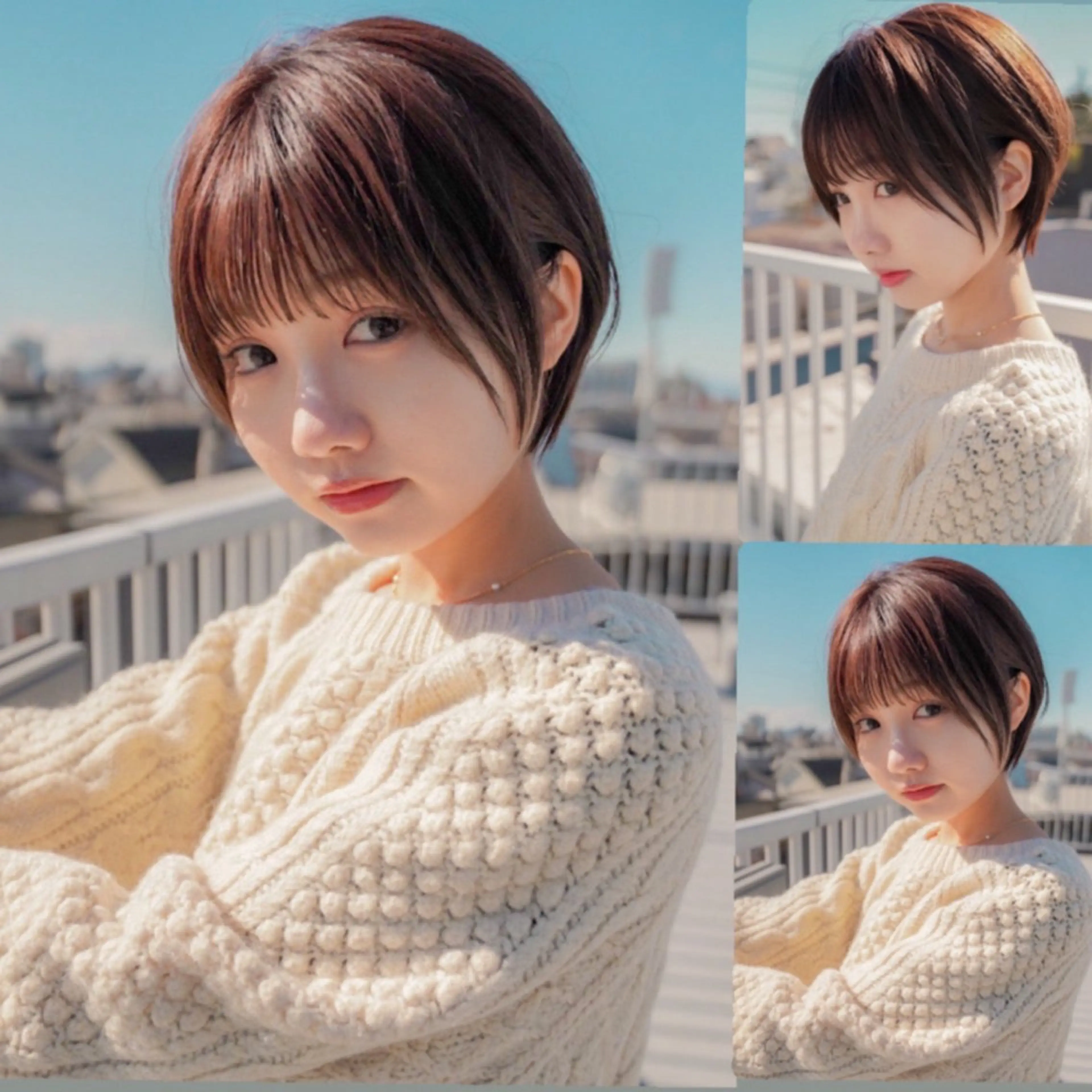 ショート カラー 似合わせカット ショートヘア ショートヘア特化 岡安優太のヘアスタイル