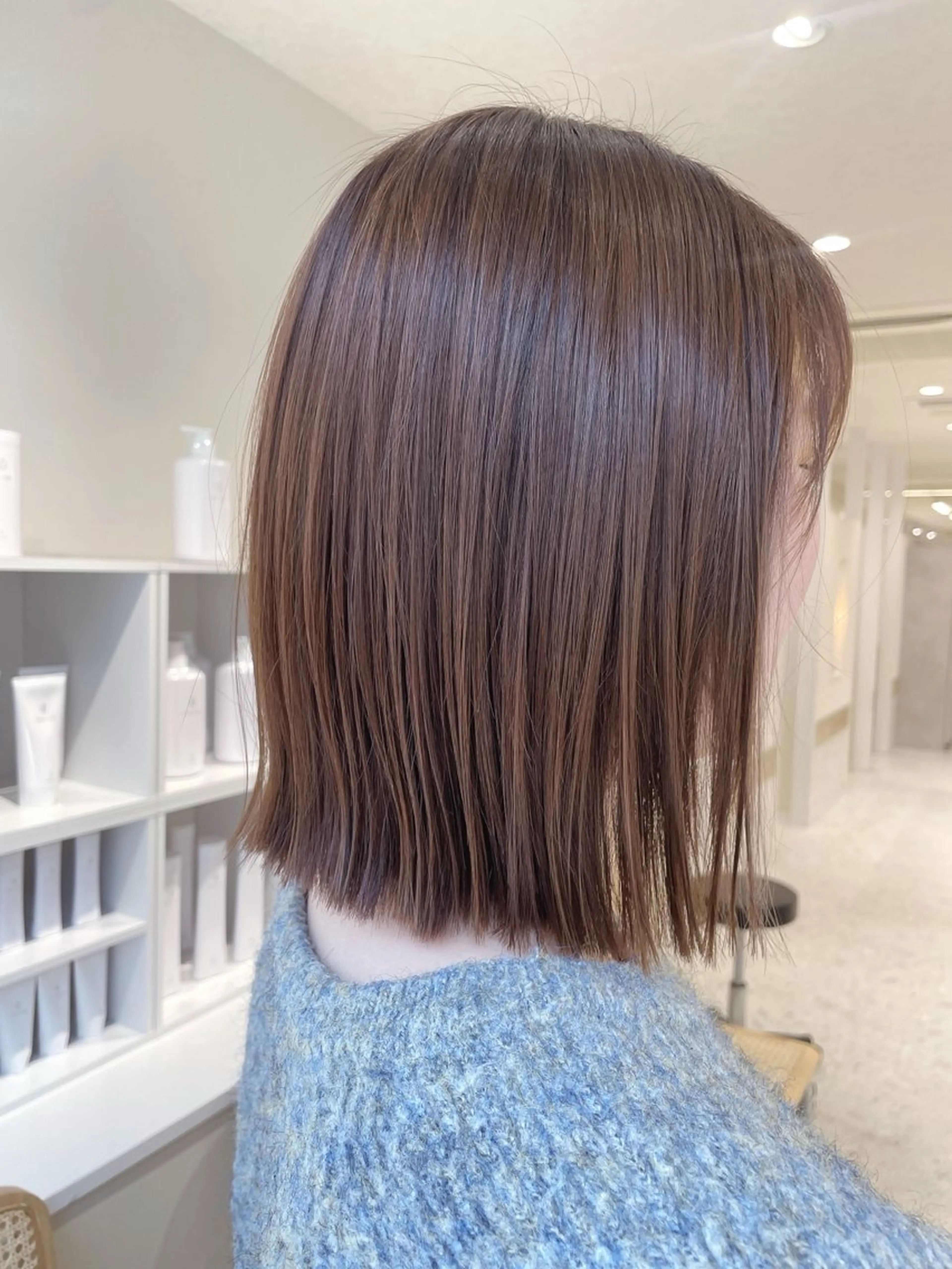 🆕《1〜3回目まで使える✨》カット+選べる高発色カラー+3stepトリートメントの写真