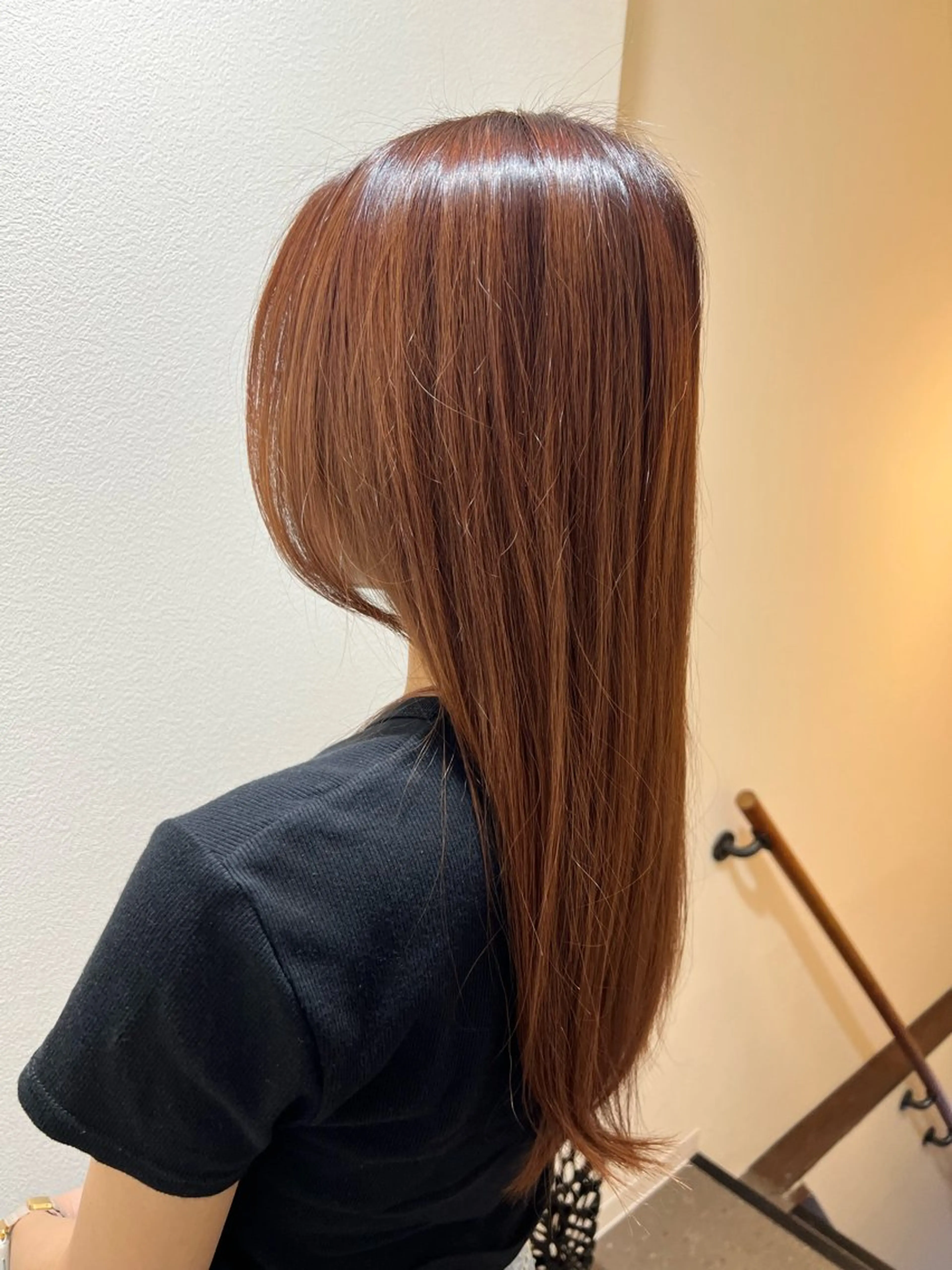 セミロング Academy 家坂のヘアスタイル