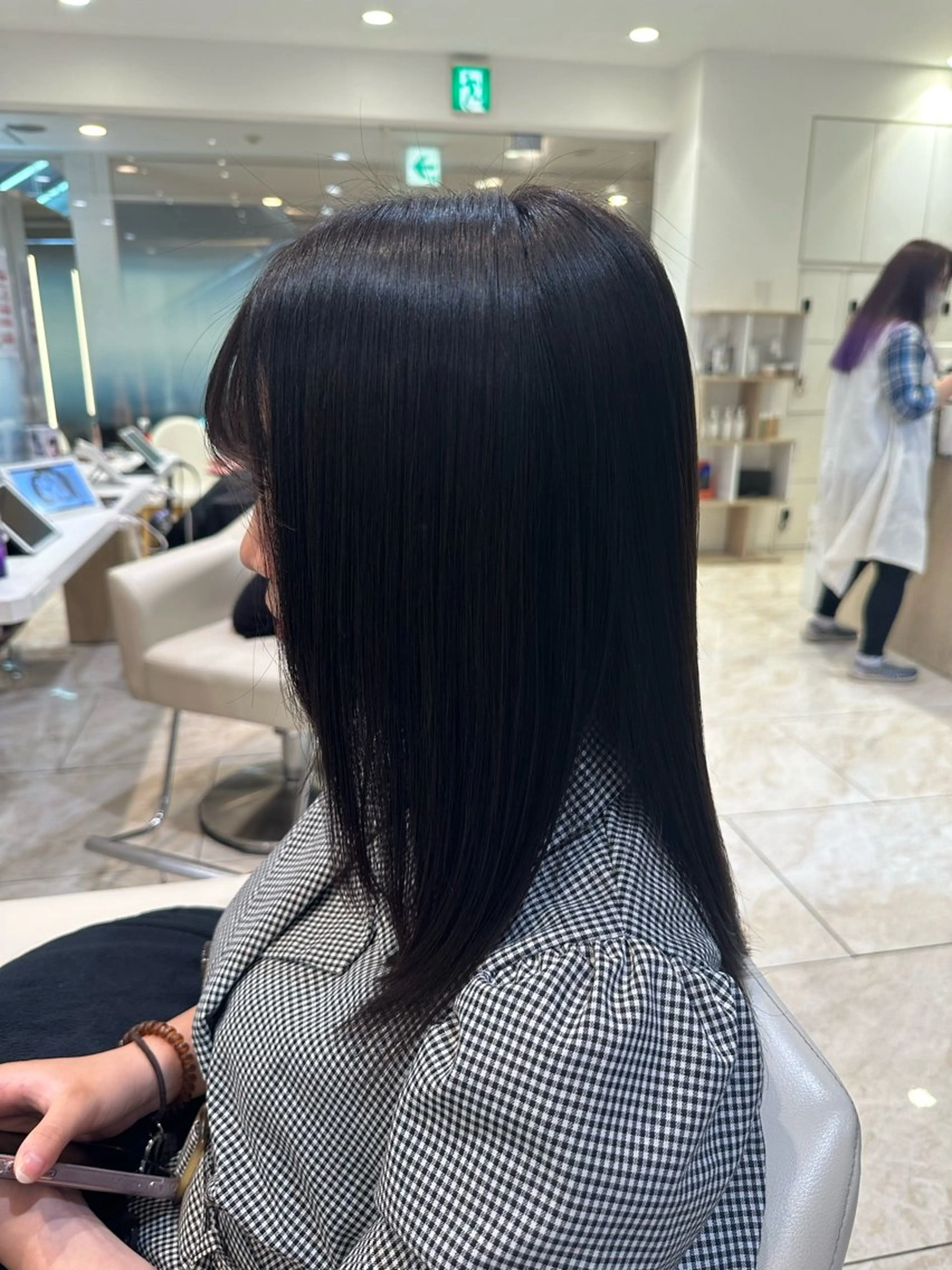 セミロング カラー 波巻パーマ/毛流れ パーマ☘️りゅうせいのヘアスタイル