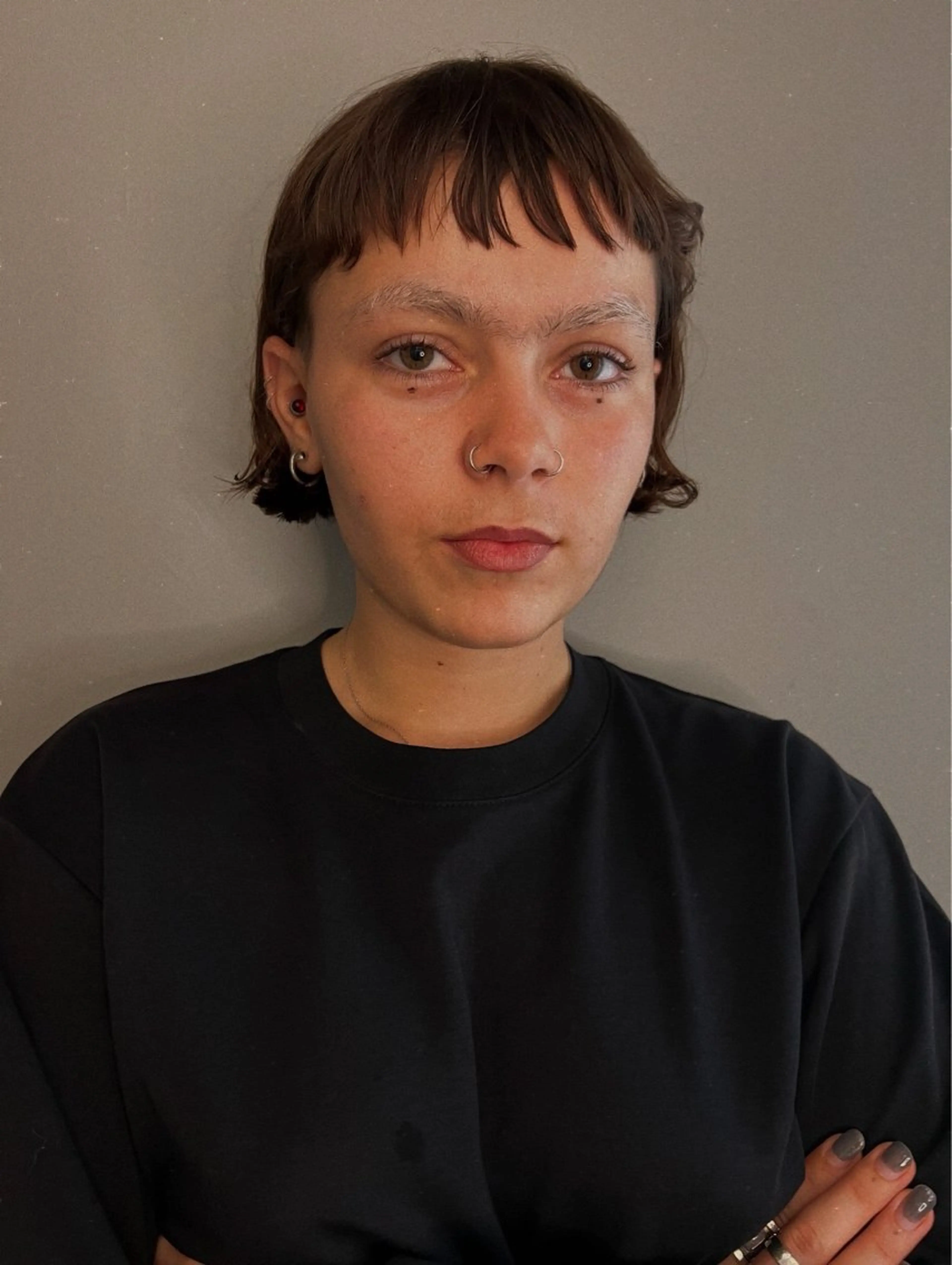 ミディアム カット haco+所属・圧倒的デザイン力 店長🎨RENAのヘアスタイル