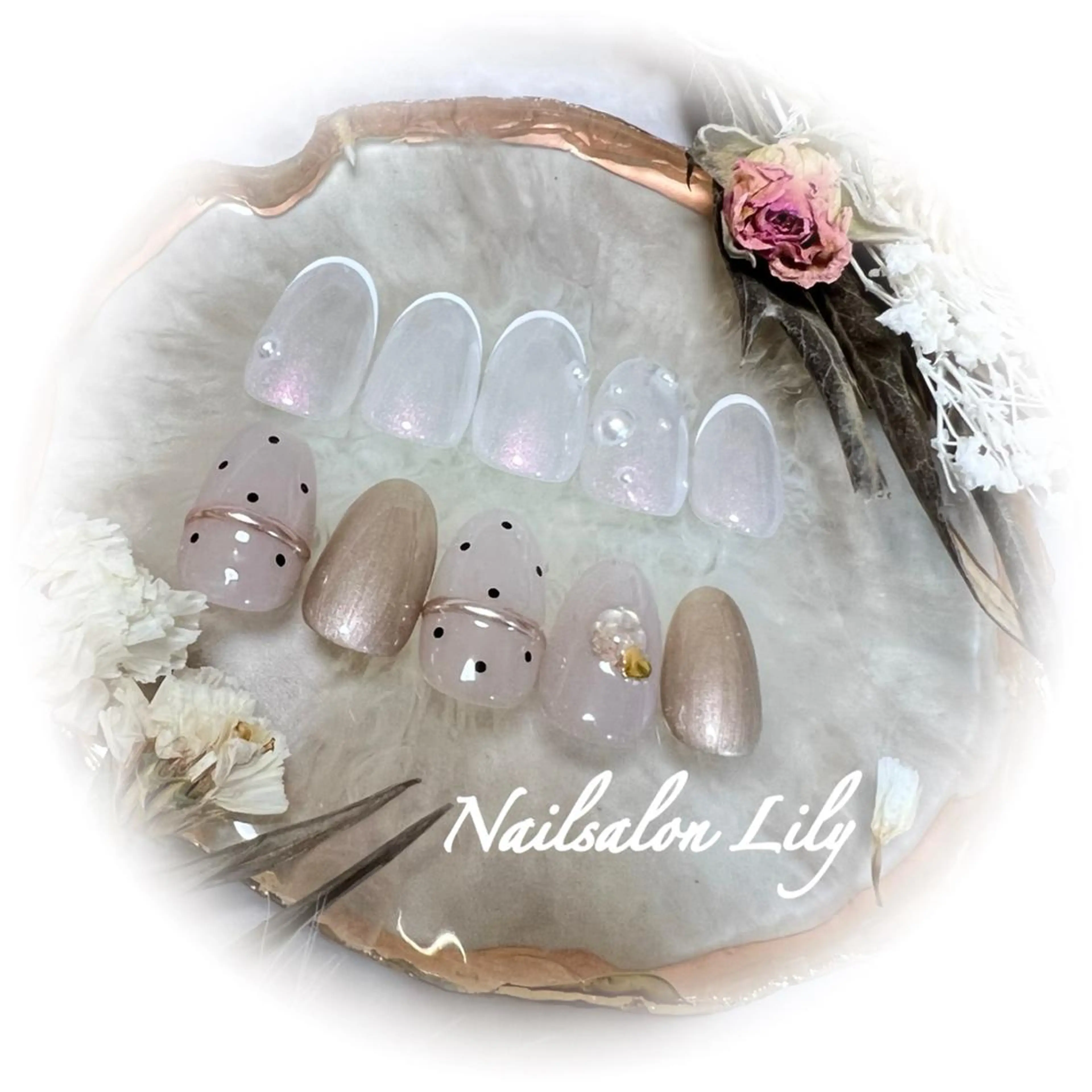 ネイル ハンドネイル Nailsalon Lilyのネイルデザイン