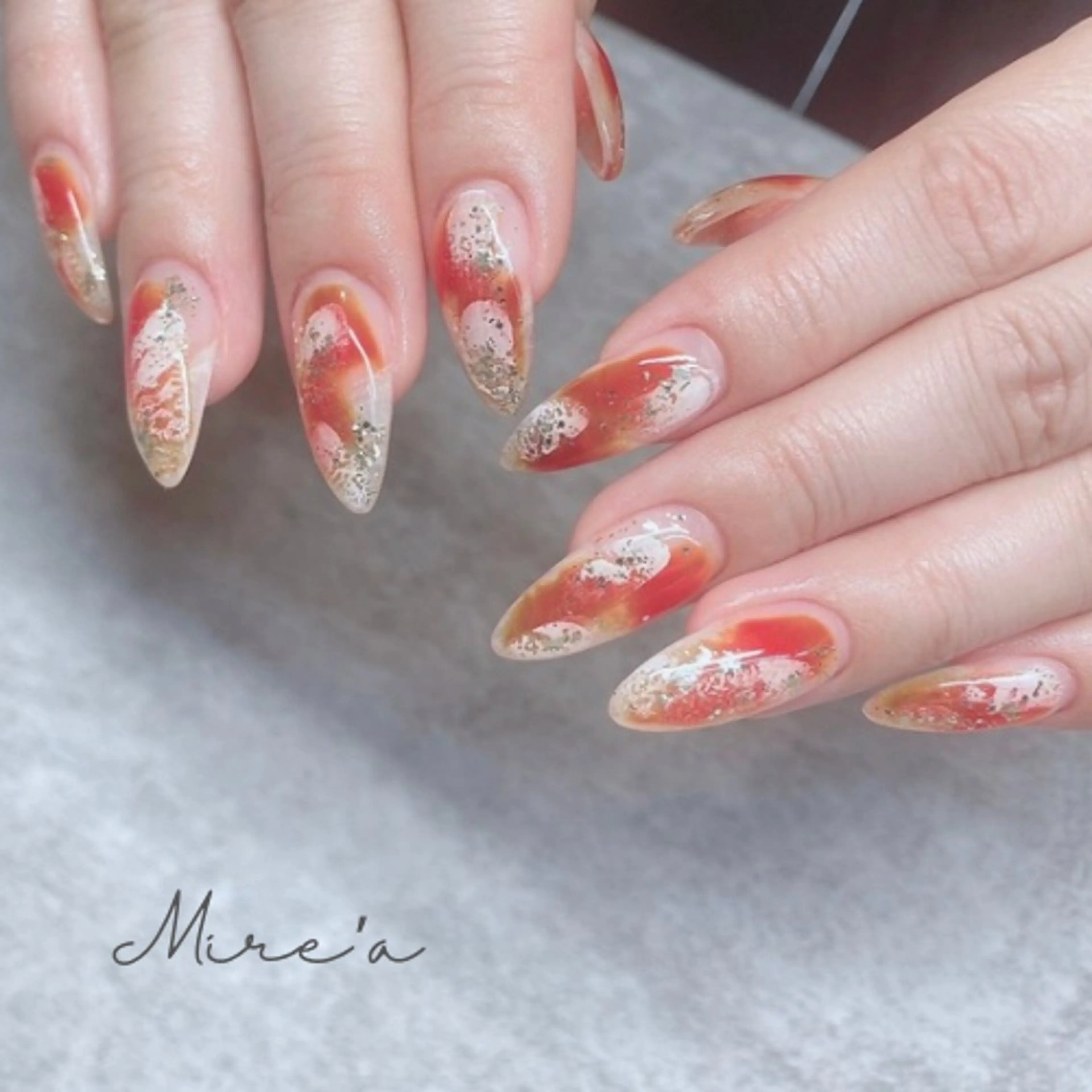 ネイル Mire’a nail salon所属・Mire'a mikiのネイルデザイン