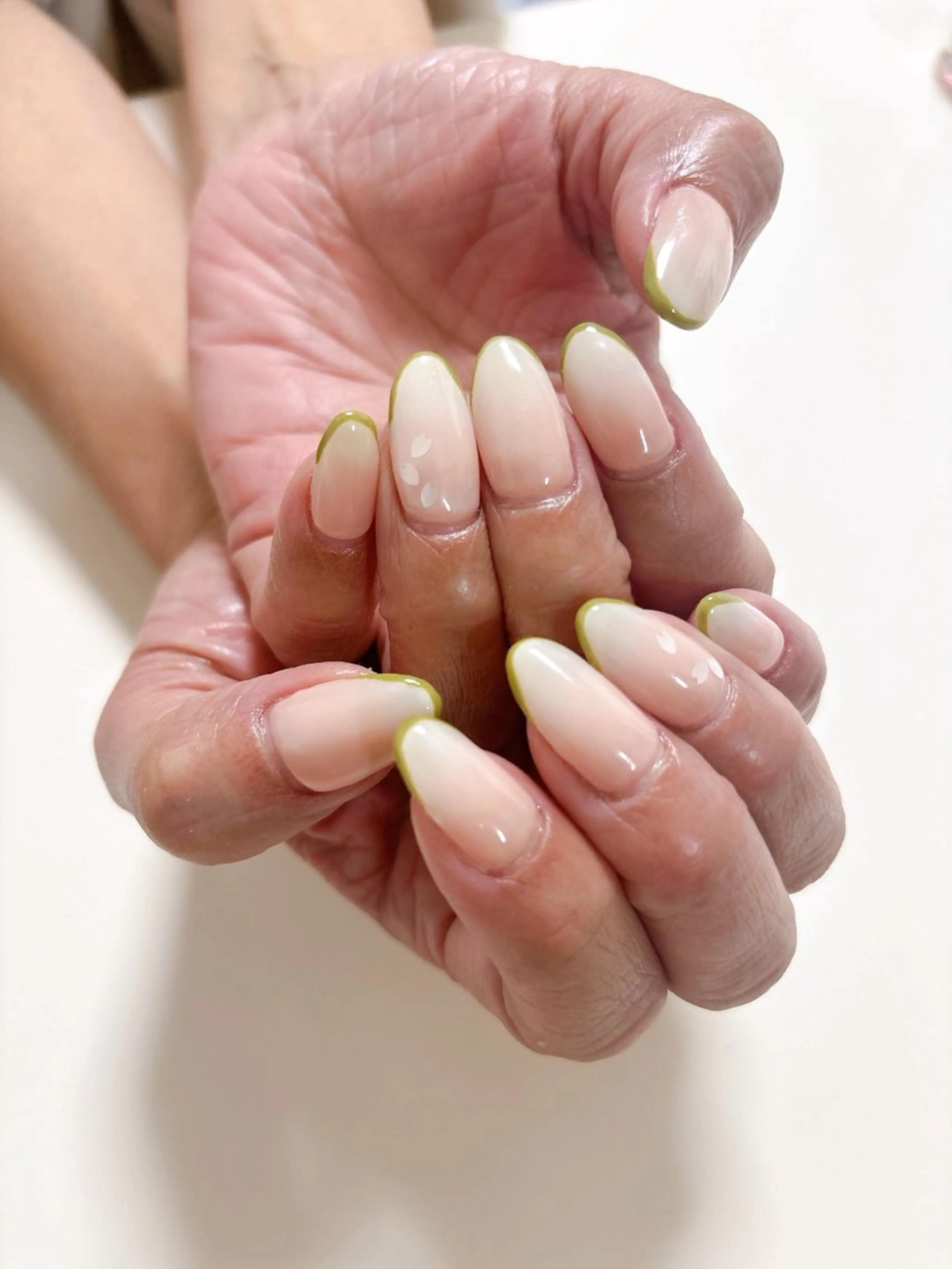 ネイル 桜ネイル 持ち込み ジェシー ネイルのネイルデザイン