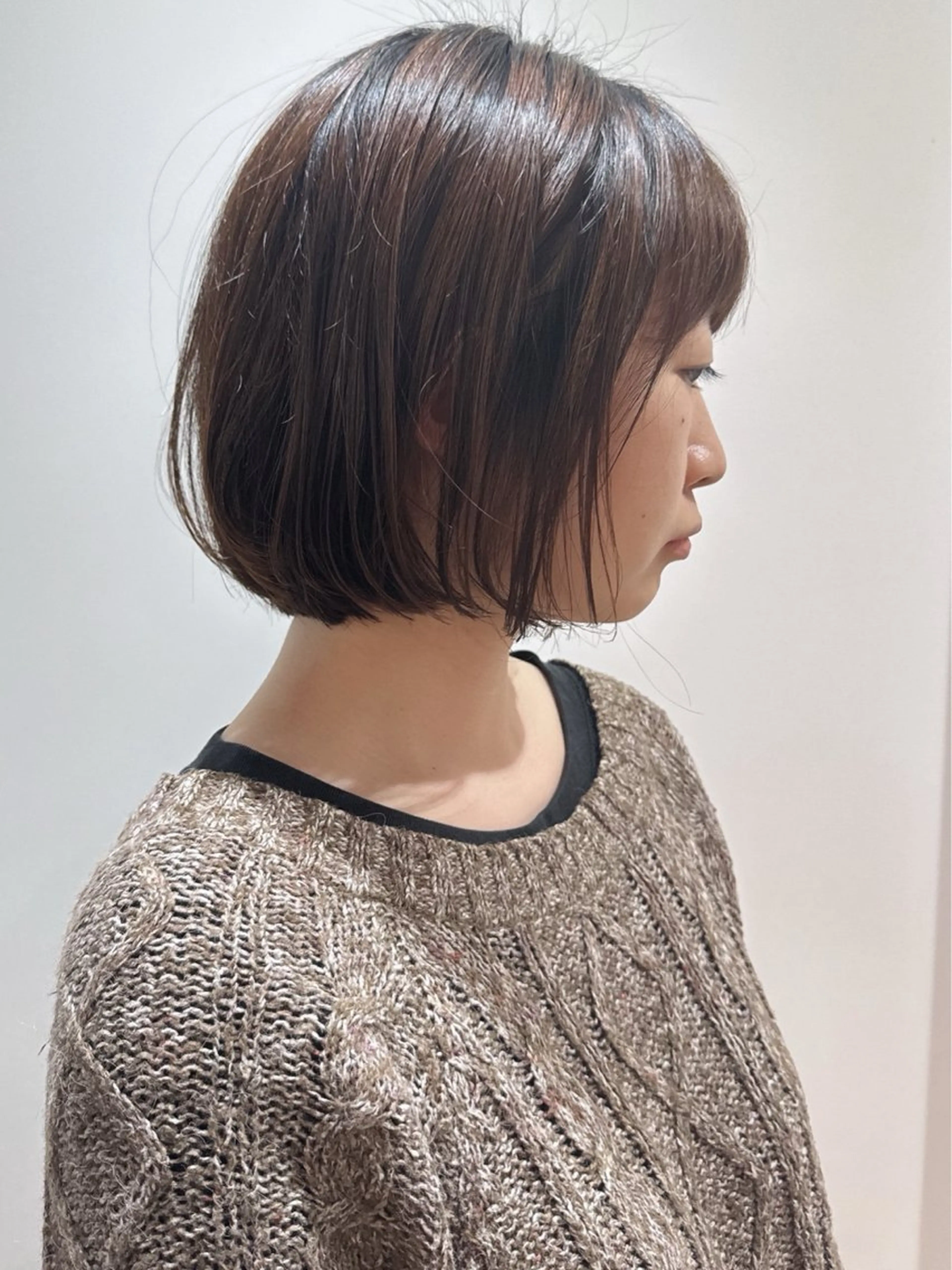 ショート モリオフロムロンドン原宿本店所属・ショート/ボブ/ハイ トーン/Nanahaのヘアスタイル