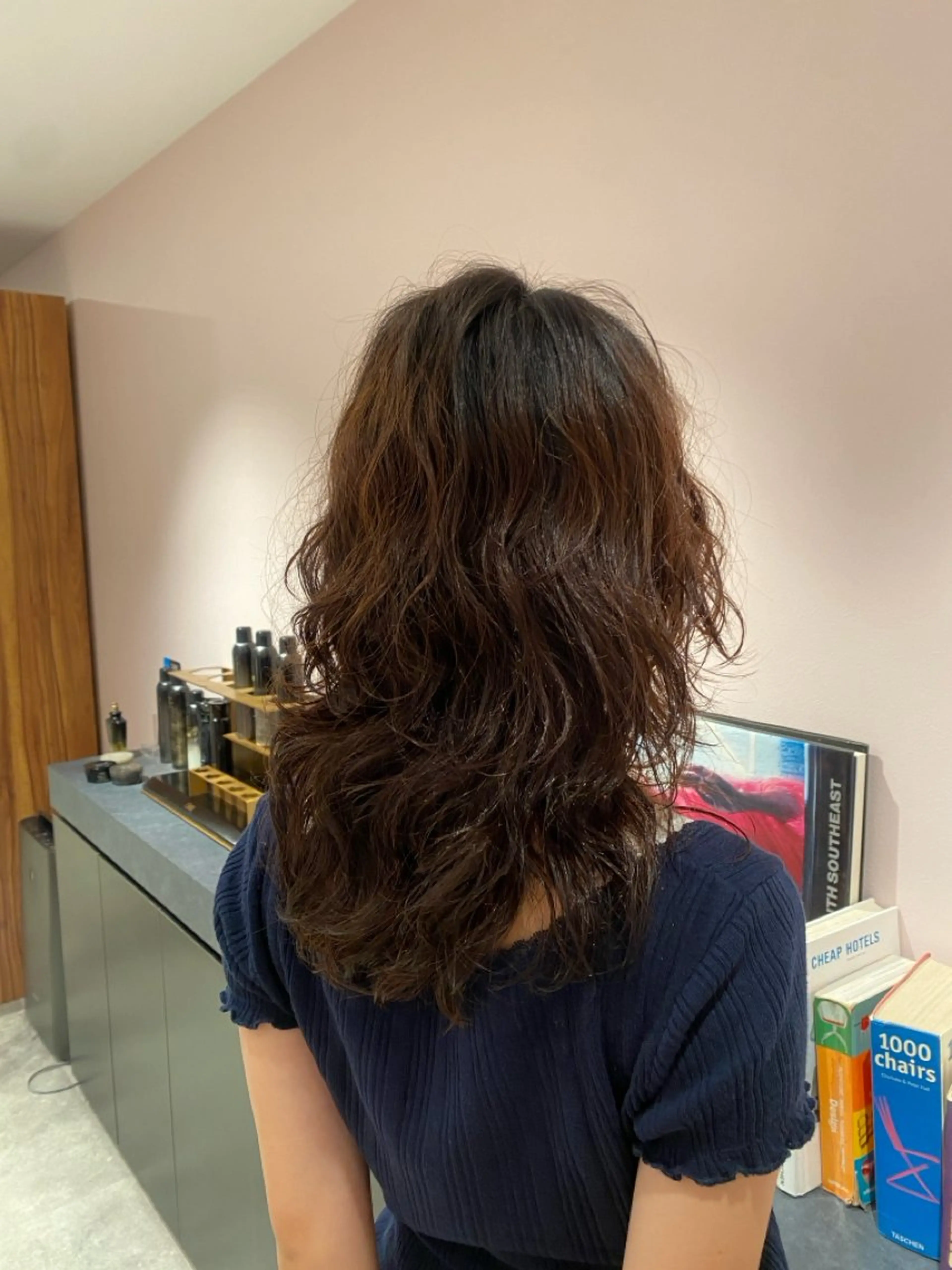 ミディアム パーマ パーマ 🫧Miyu /ブロー🫧のヘアスタイル