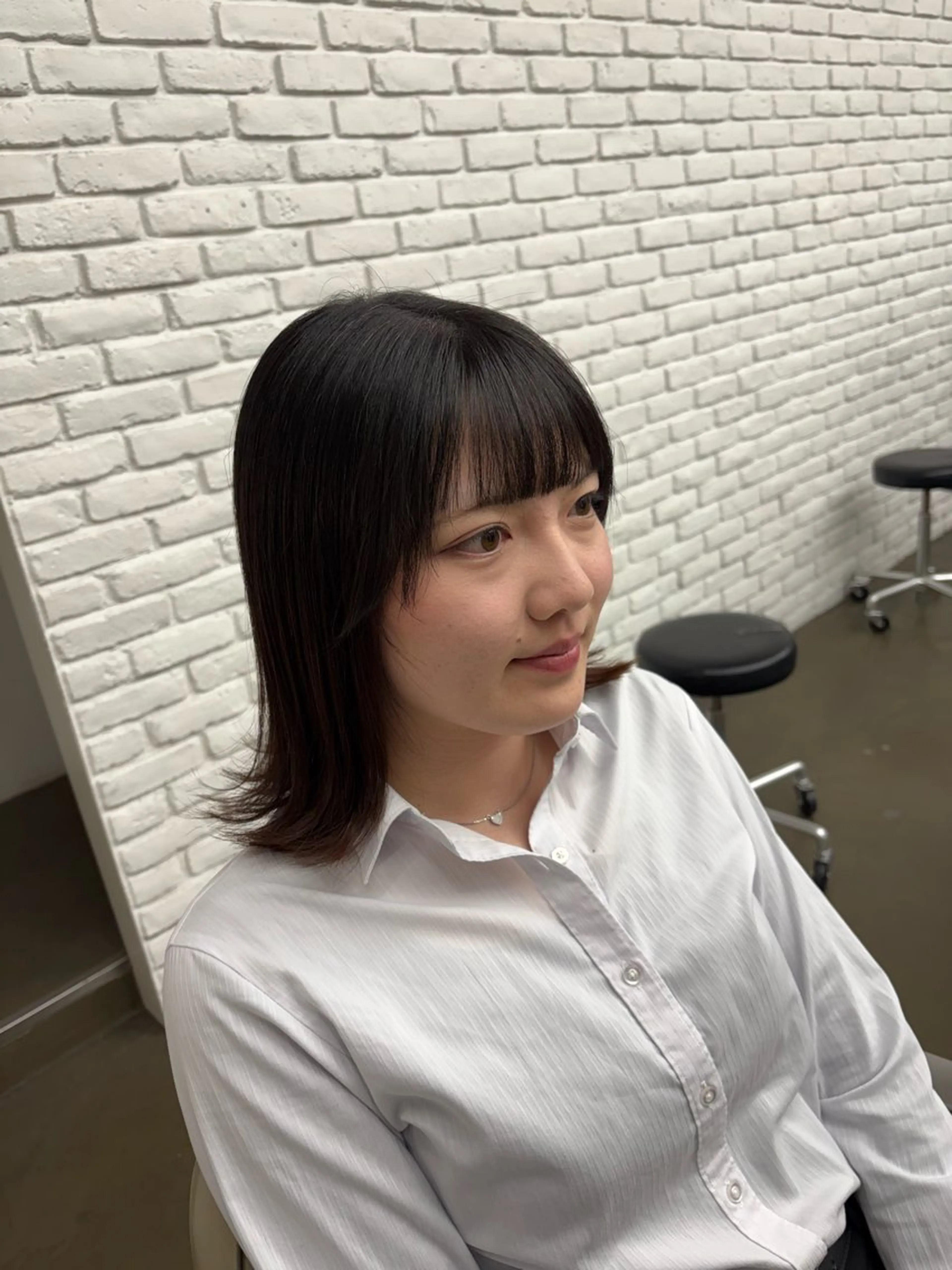 ショート ボブ 外ハネヘア ディフィーノ青山所属・nonoka/ボブ/ 暖色カラー/表参道のヘアスタイル