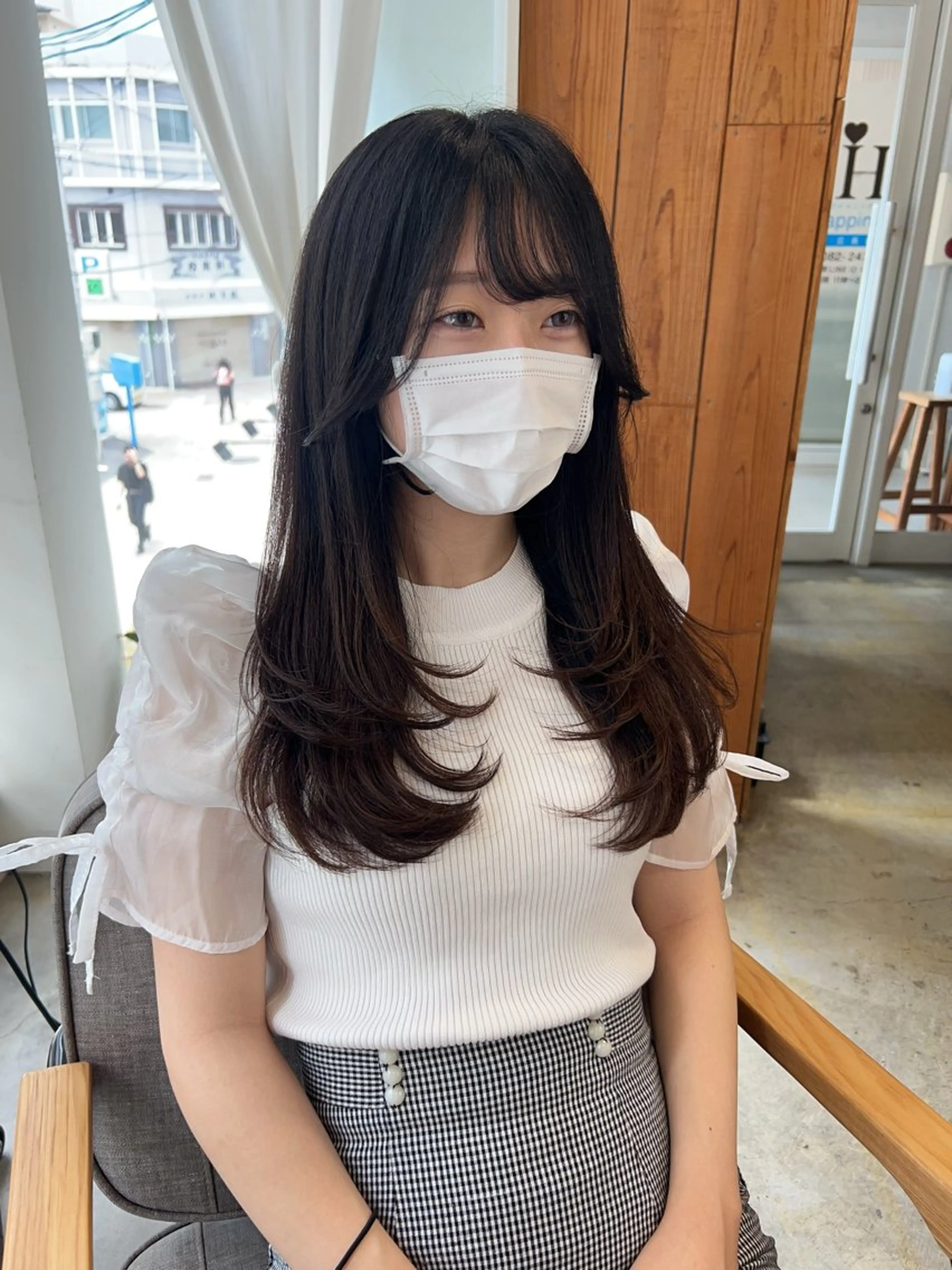 ロング カット トリートメント 韓国レイヤー/ハイ トーン/優太のヘアスタイル