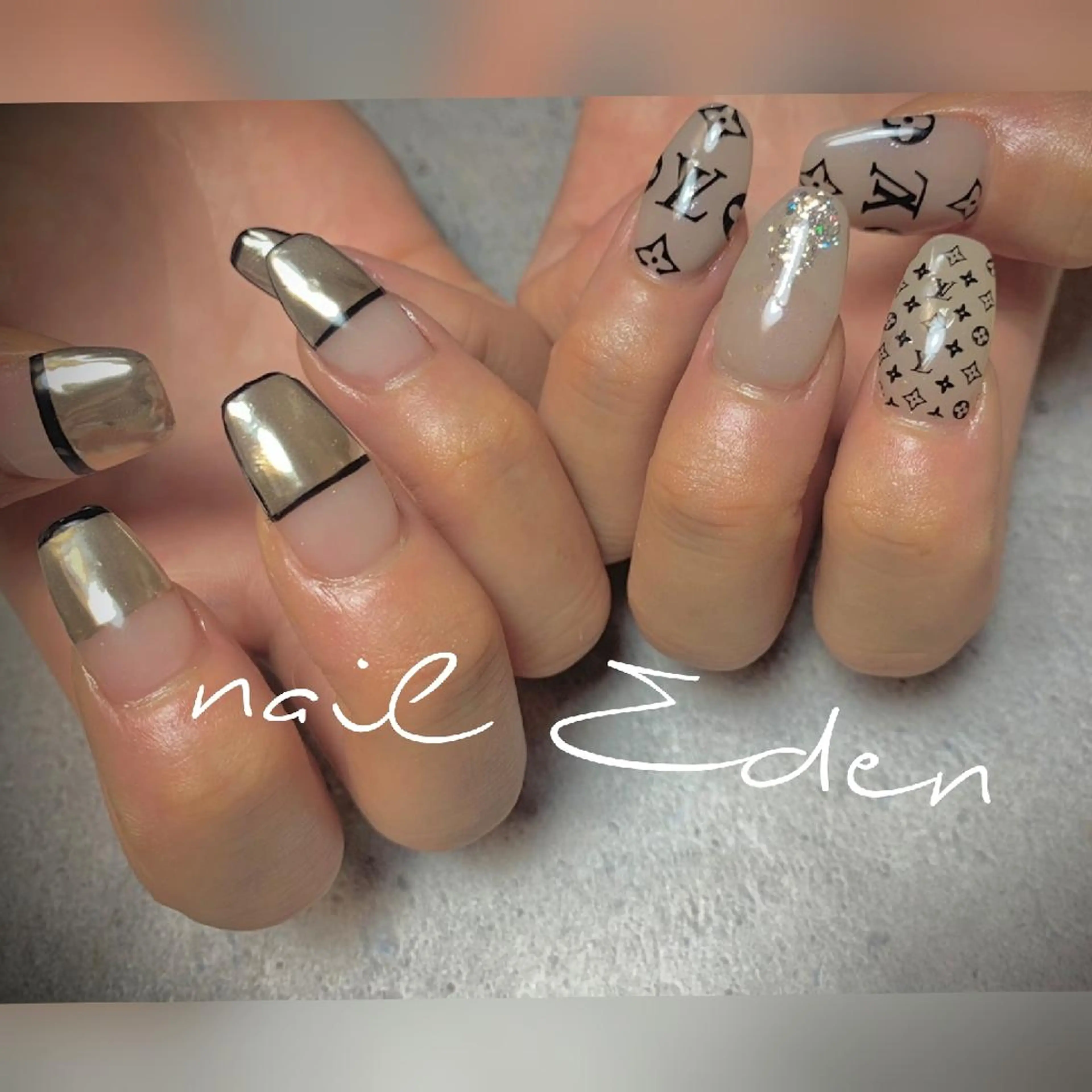 ネイル ハンドネイル ハンドケア Eden　private nail saron所属・Eden ♾️のネイルデザイン