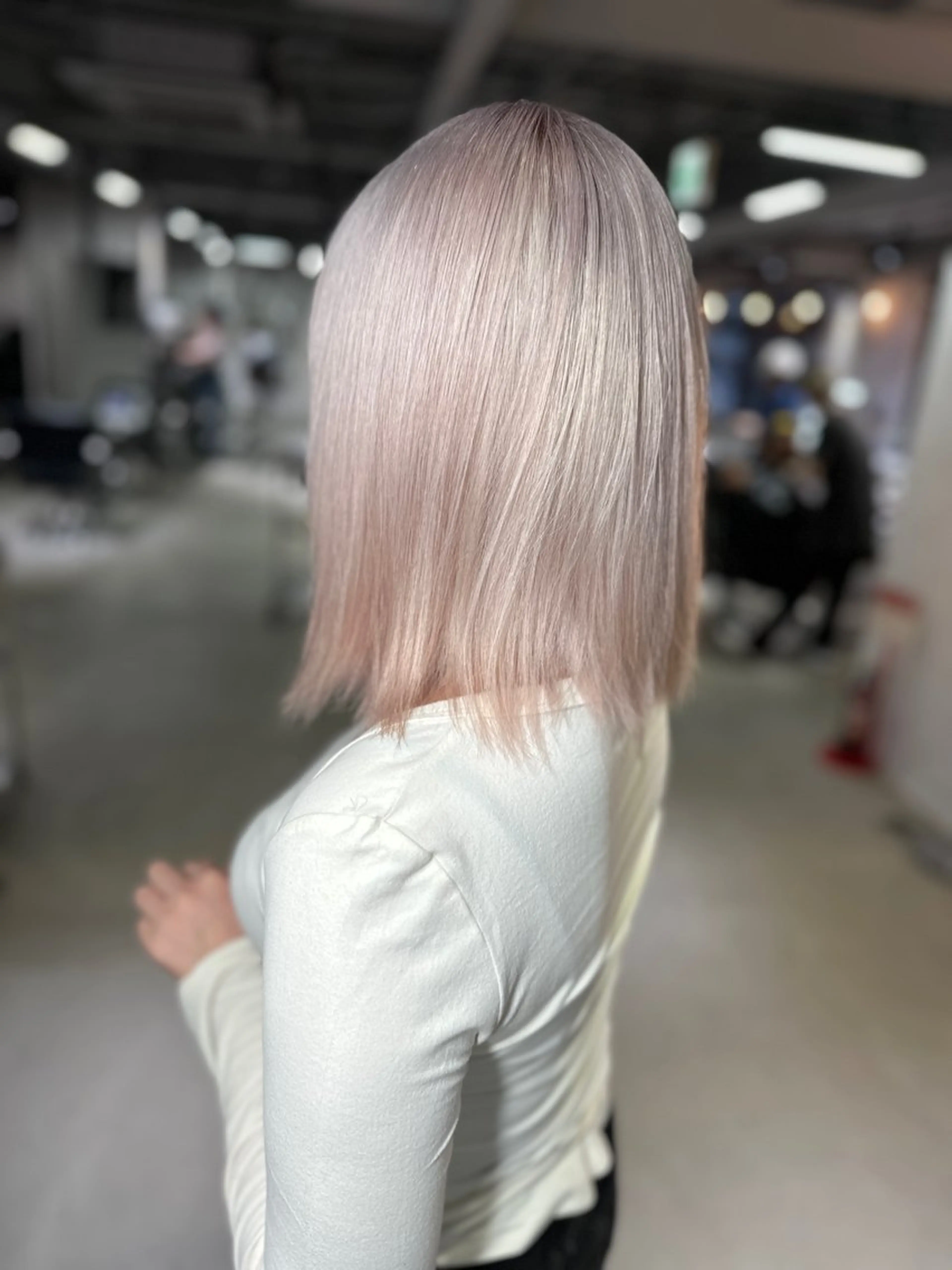 ミディアム 服部 遥斗のヘアスタイル