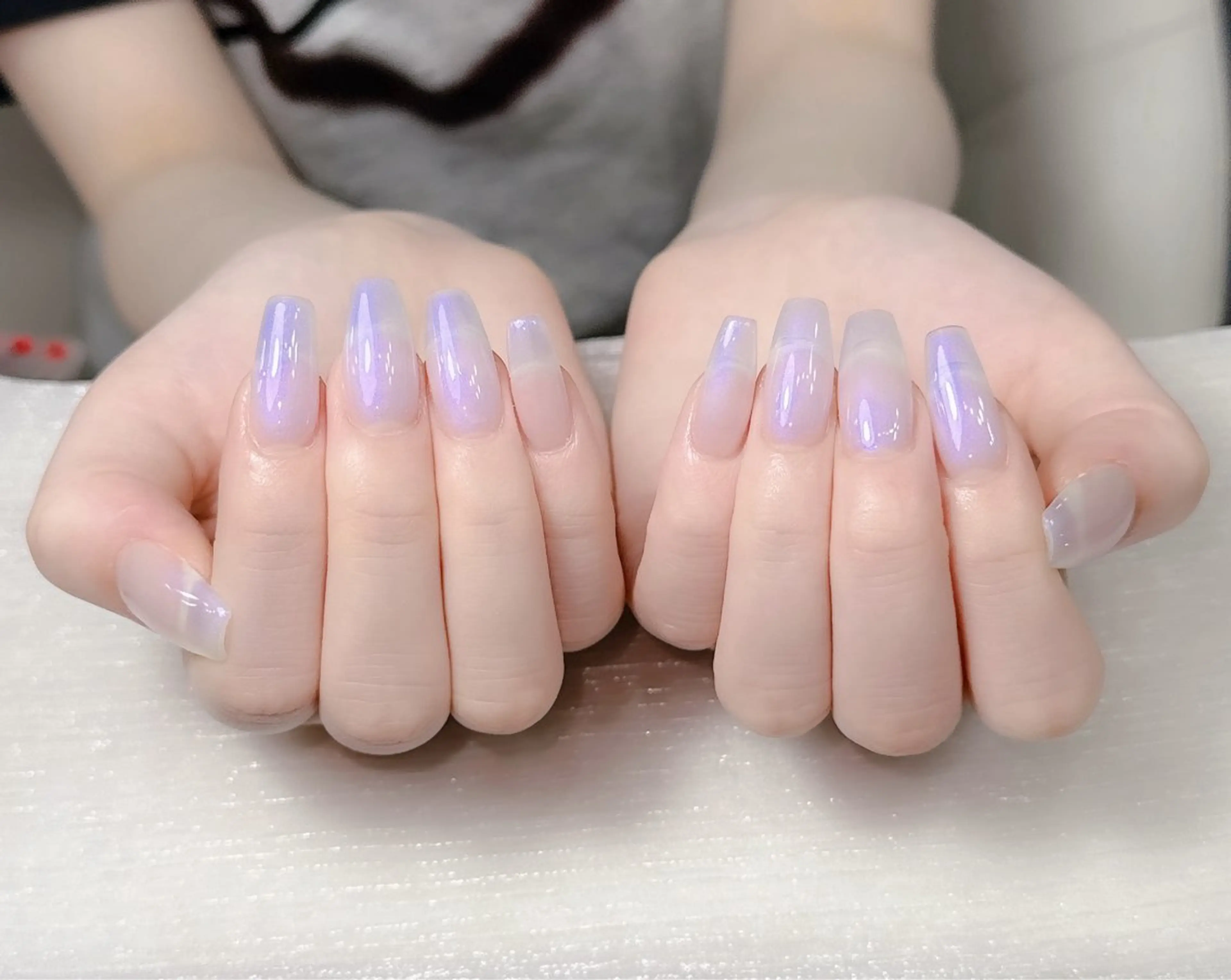 ネイル 長さ出し フレンチネイル 韓国ネイル レース マグネットネイル ハンドネイル nami ナミのネイルデザイン