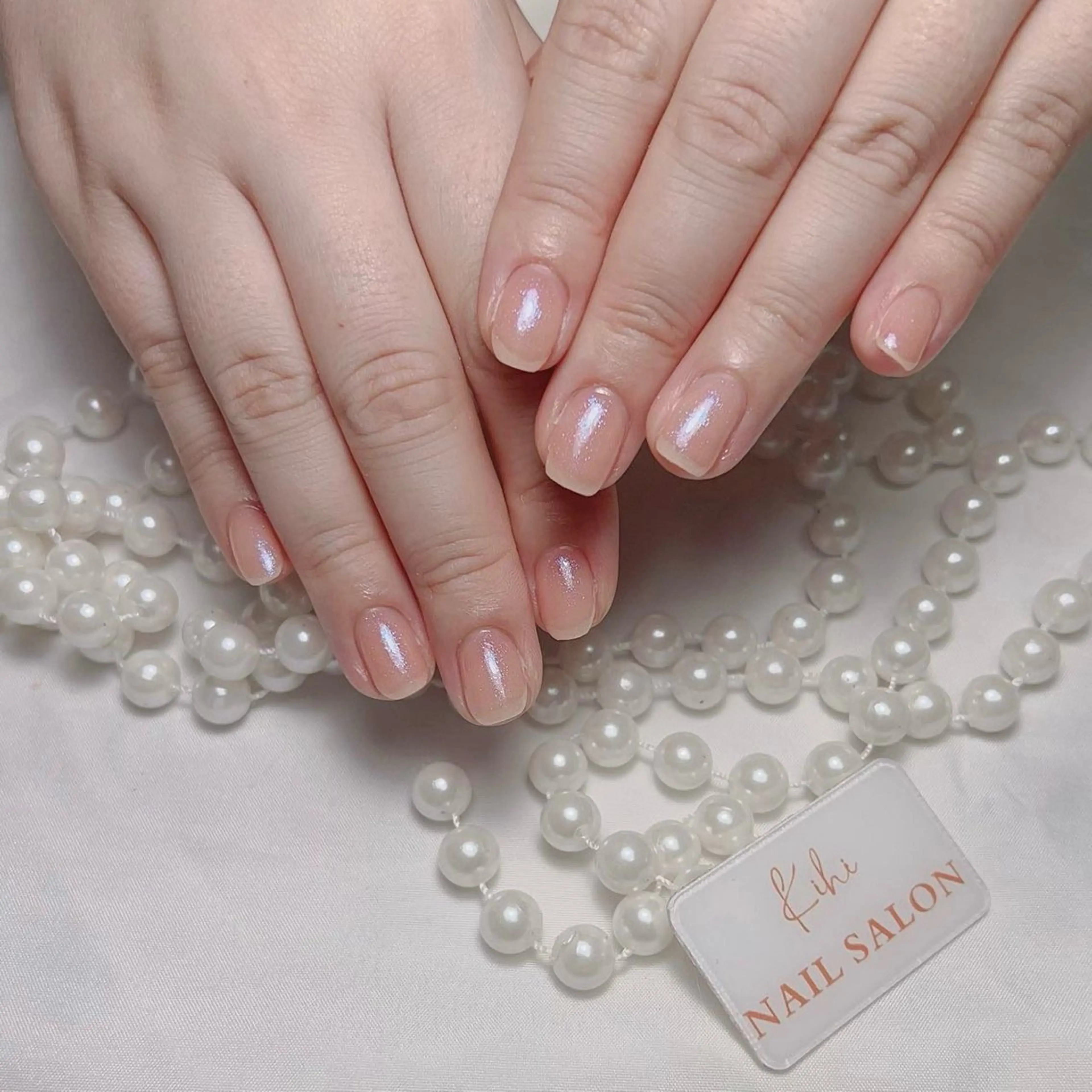 ネイル アートネイル フレンチネイル ジェルネイル グラデーション 韓国ネイル ハンドネイル 💕鈴木ユリ パラジェル/オフ無料のネイルデザイン