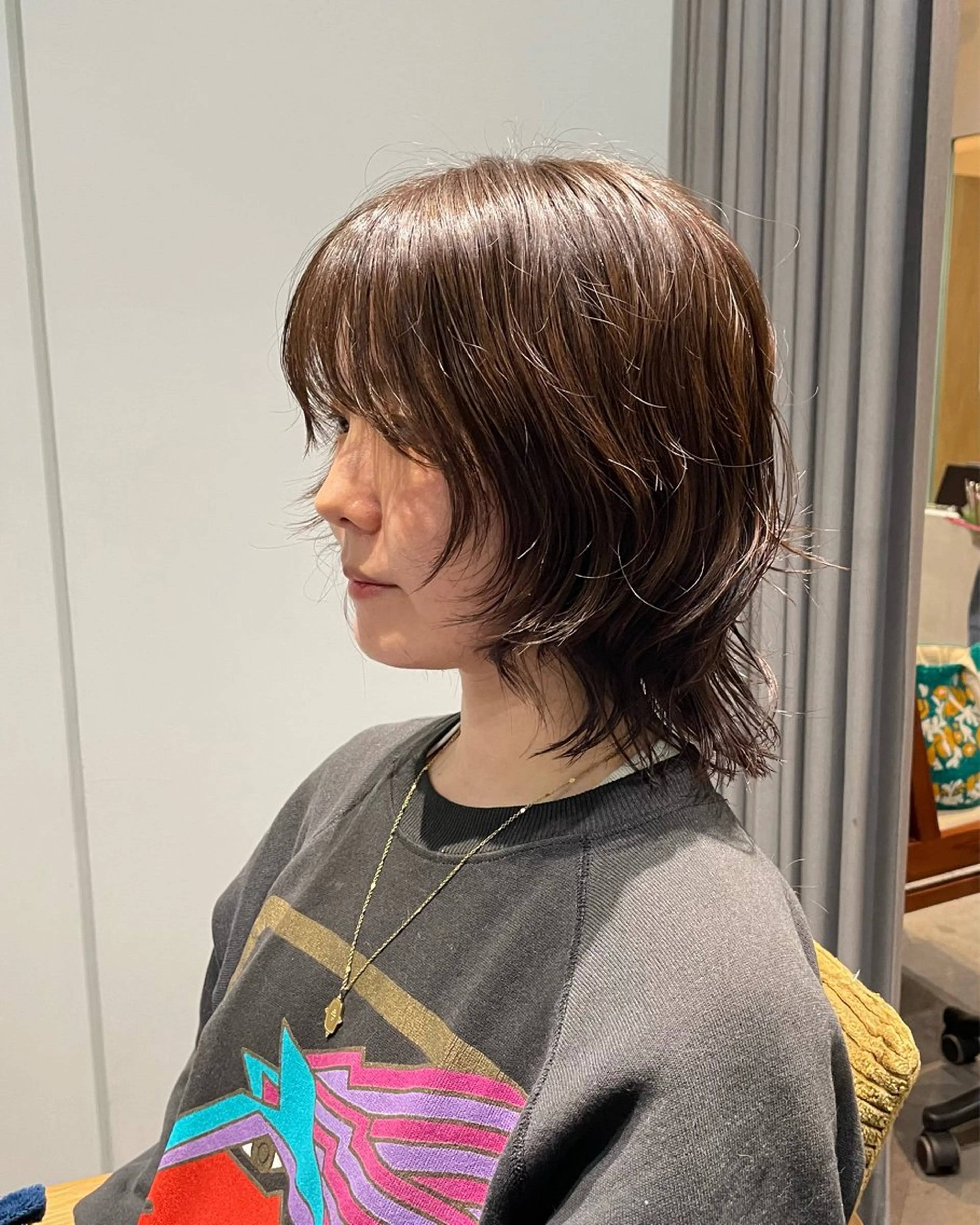 ミディアム 大人ショート/鎌倉/ カット/edA.菫のヘアスタイル