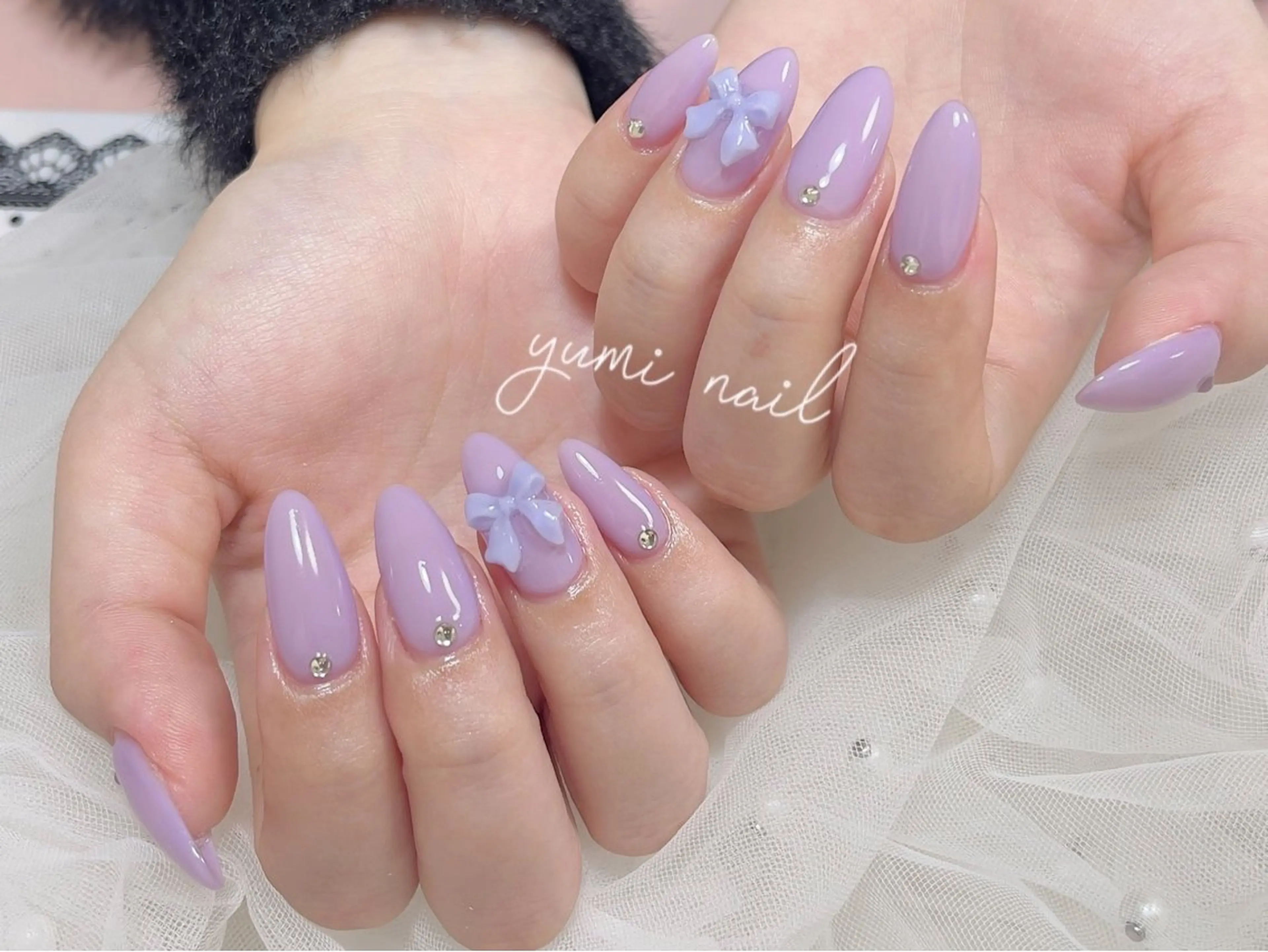 ネイル 𝐲𝐮𝐦𝐢🎀 長さ出しデザイン専門のネイルデザイン