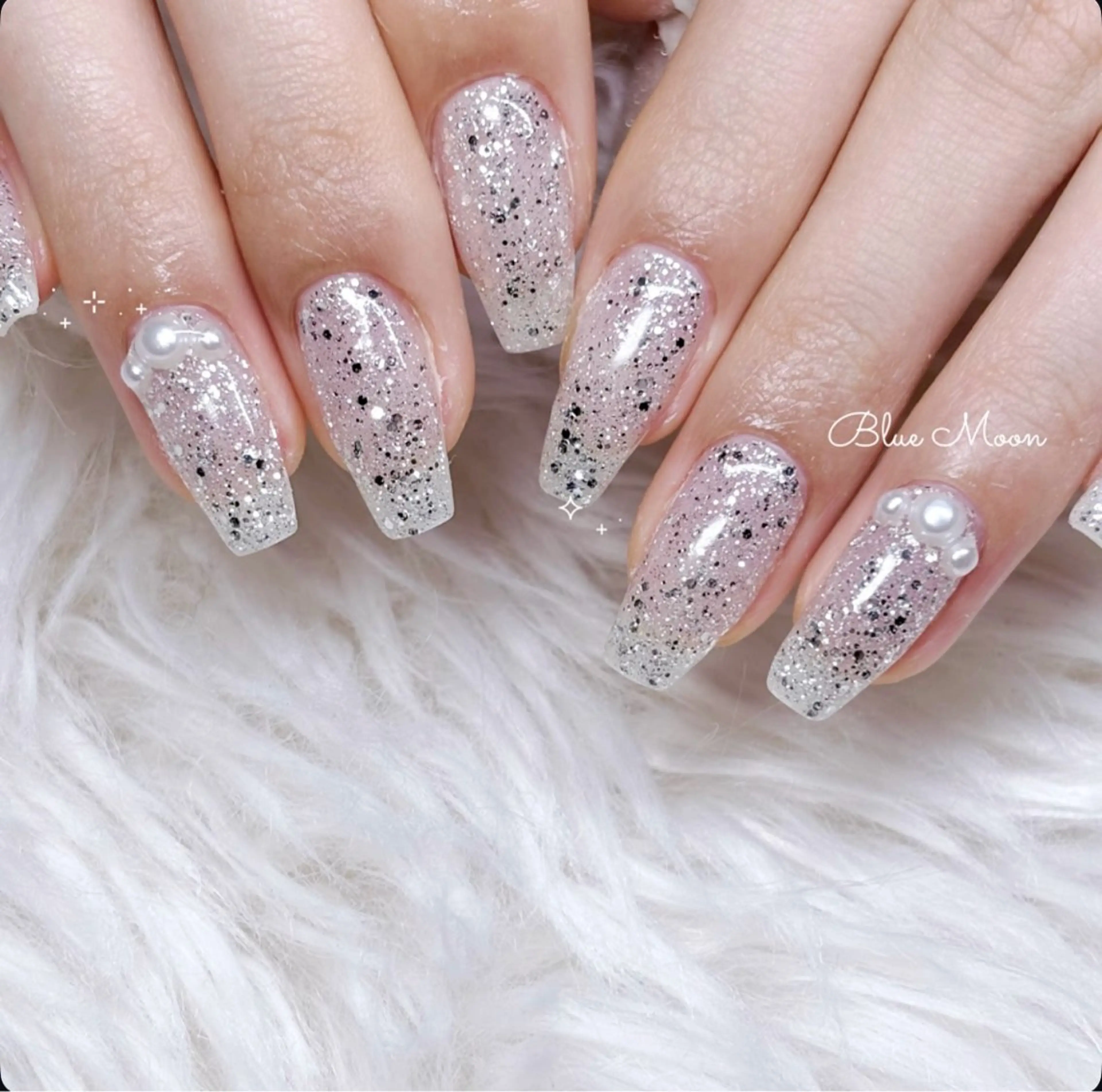 ネイル ハンドネイル フットネイル nail salon Blue Moonのネイルデザイン