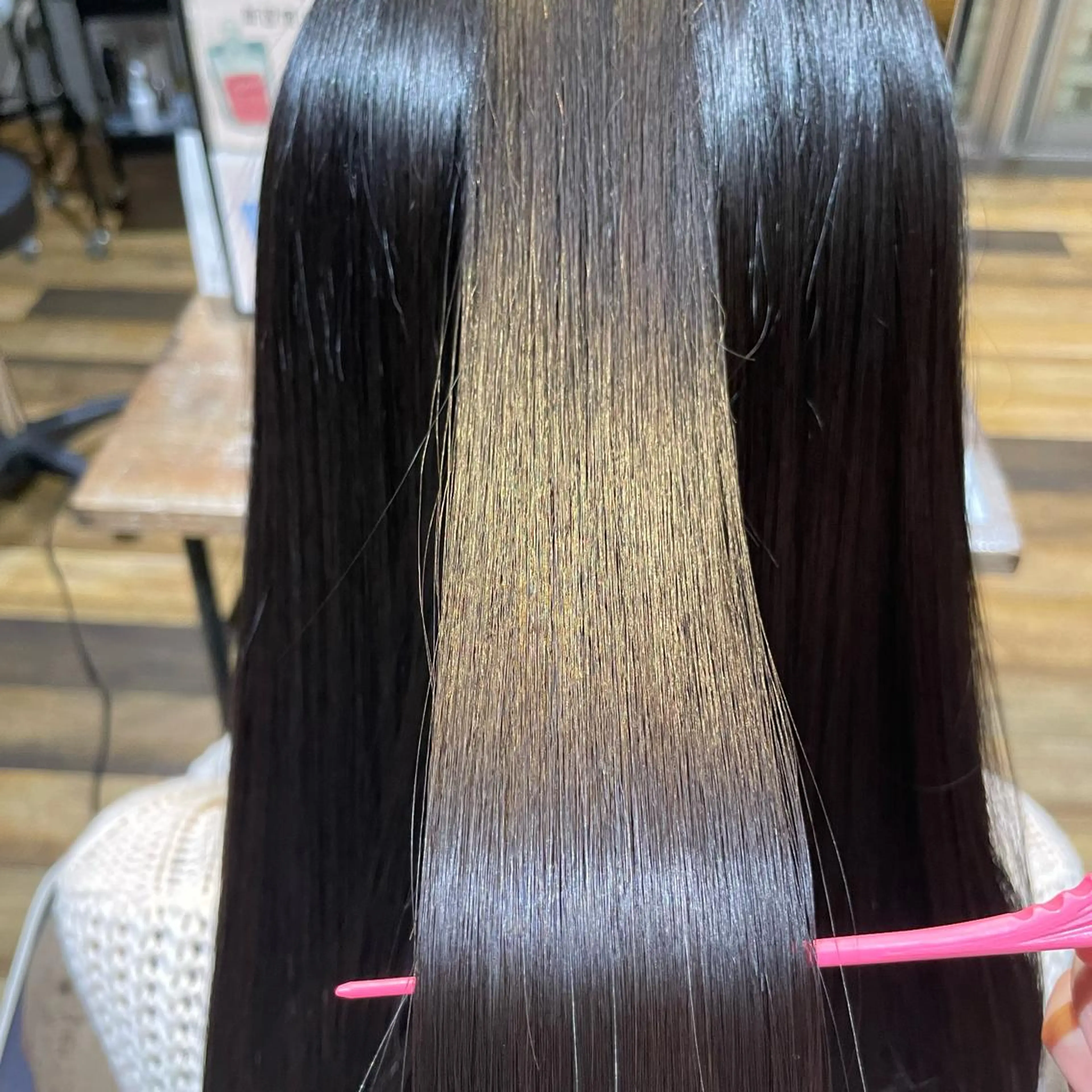 ロング 大 場のヘアスタイル