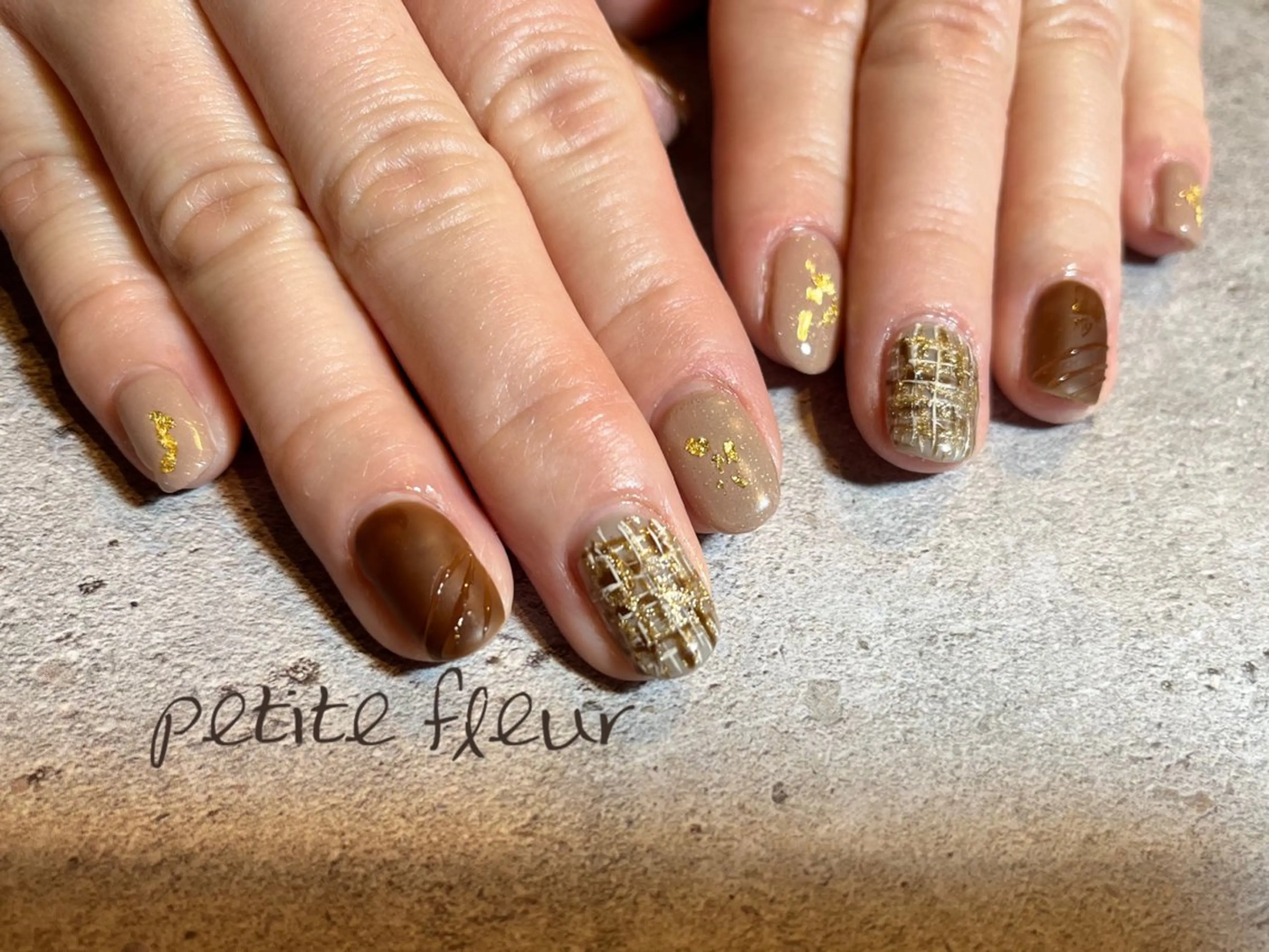 ネイル ハンドネイル ビューティーサロン プチフルールのネイルデザイン