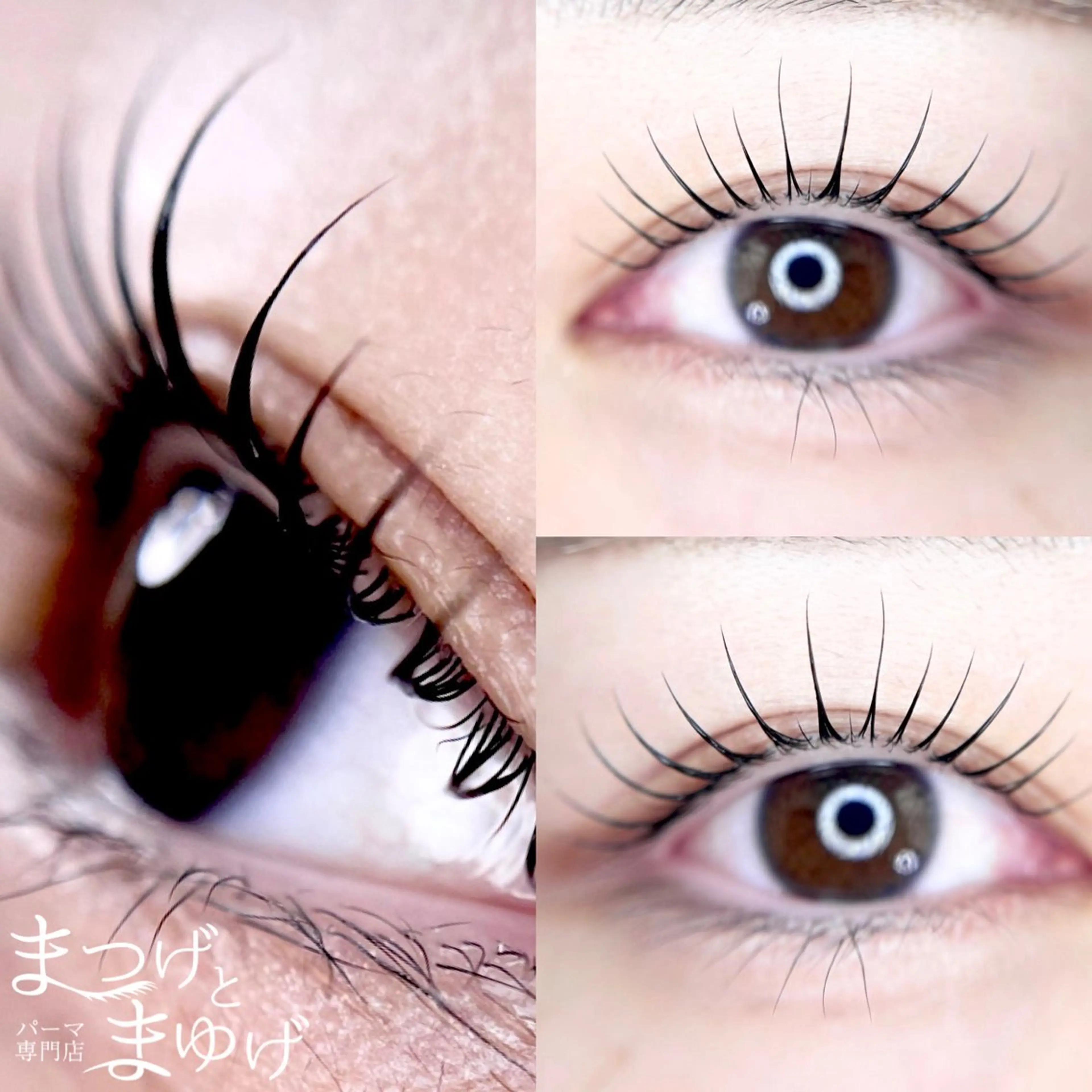 マツエク・マツパ 【まつげパーマ/眉毛/アイブロウ】パーマ専門店　まつげとまゆげ所属・まつげとまゆげ 天王寺店 帆乃果🎀のマツエク・マツパデザイン