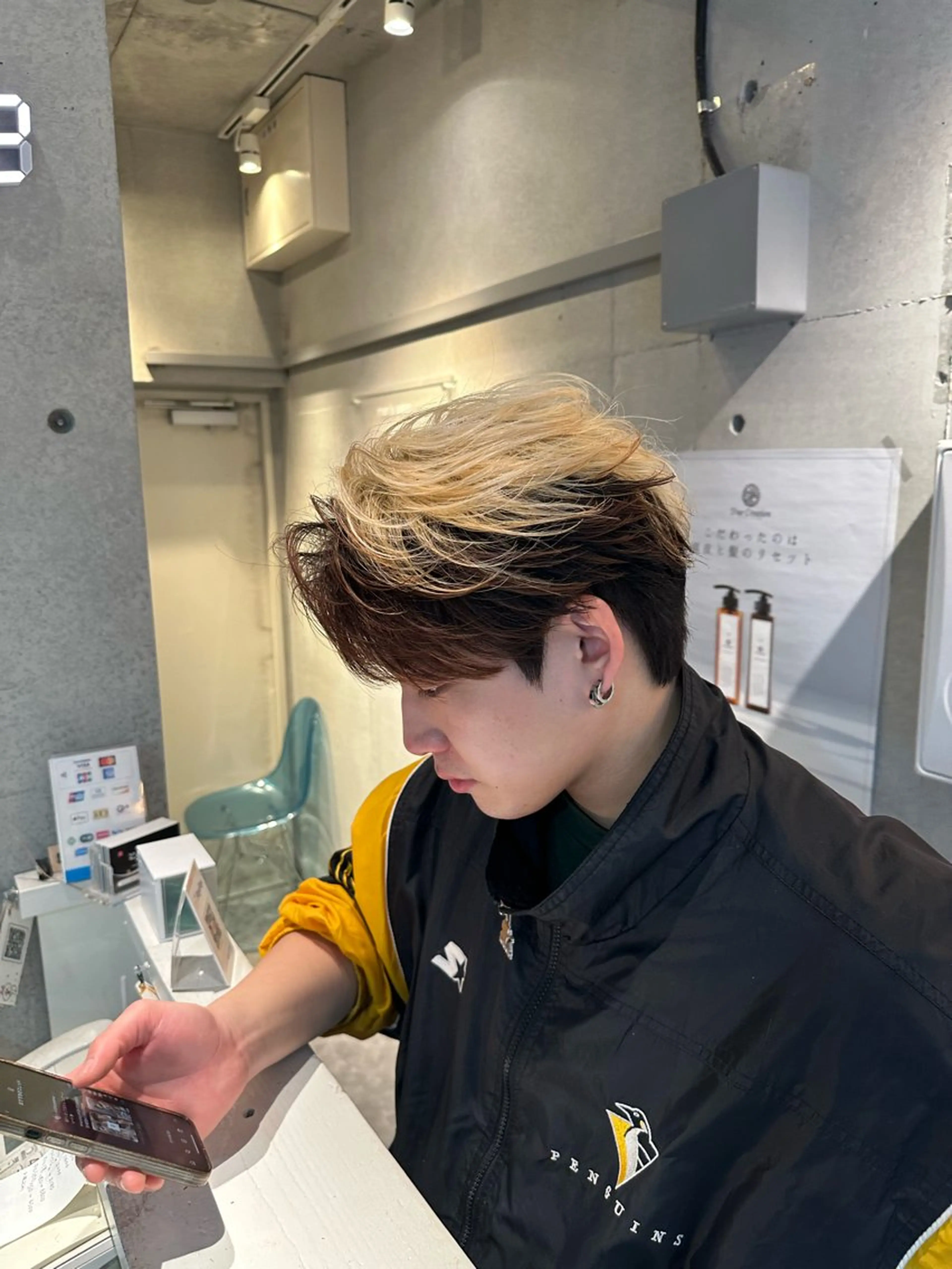 パーマ メンズ カット 💎メンズカット ／フェザー／細野💎のヘアスタイル