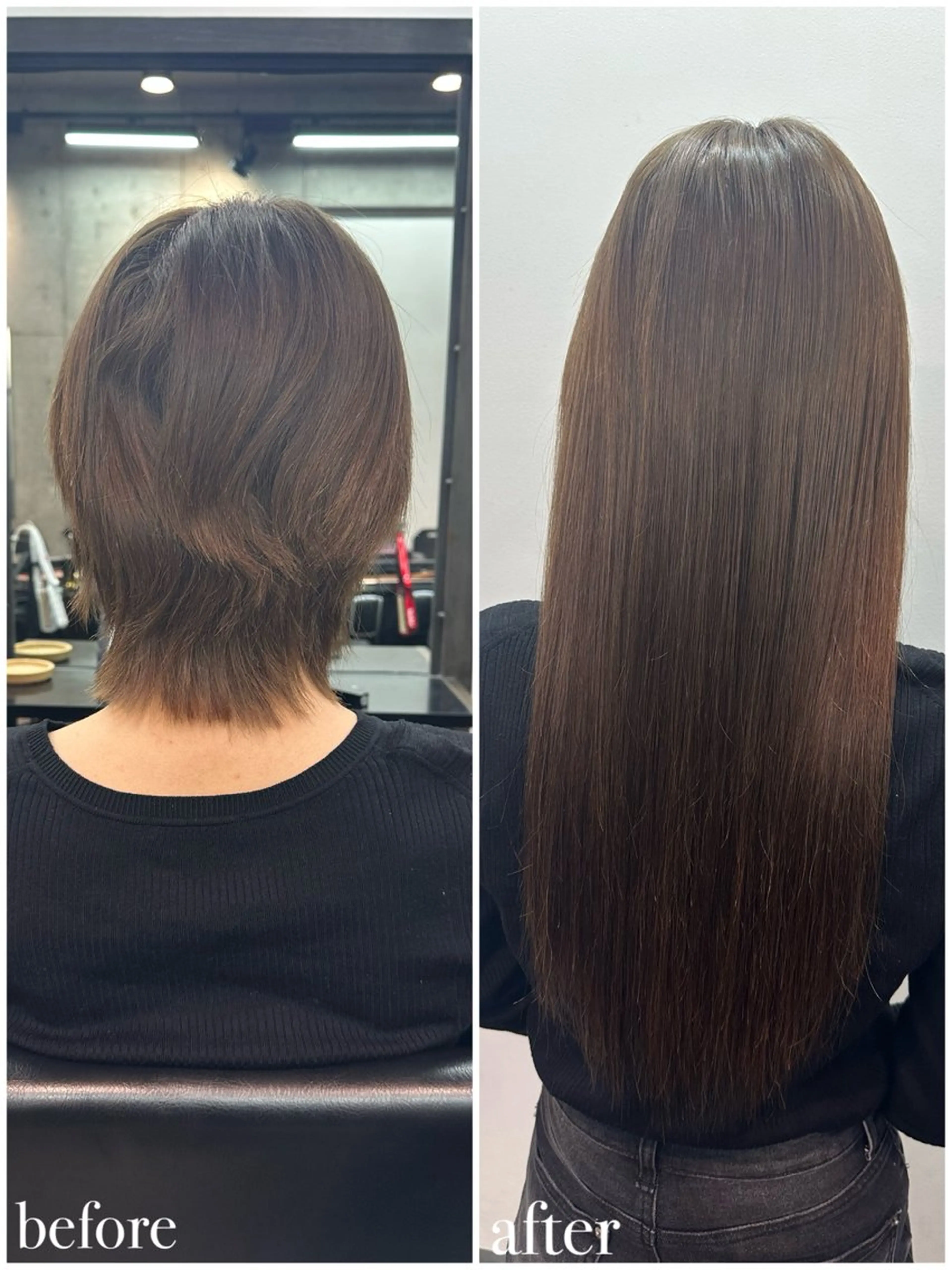 ロング エクステ 🫧シールエクステ/ 艶カラー🫧アサミ️のヘアスタイル