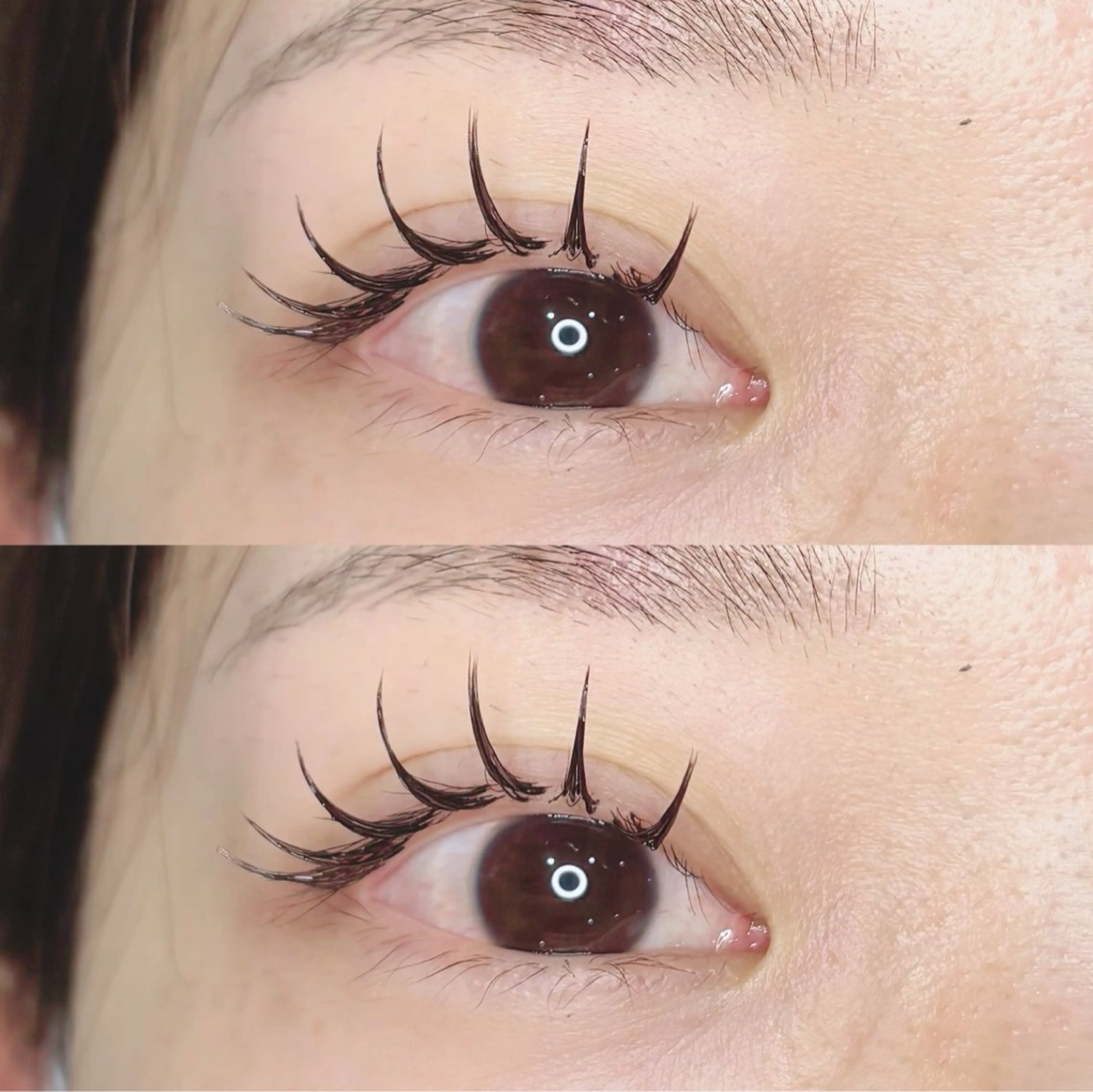 マツエク・マツパ バインドロック 堀内 優衣💗パリジェンヌのマツエク・マツパデザイン