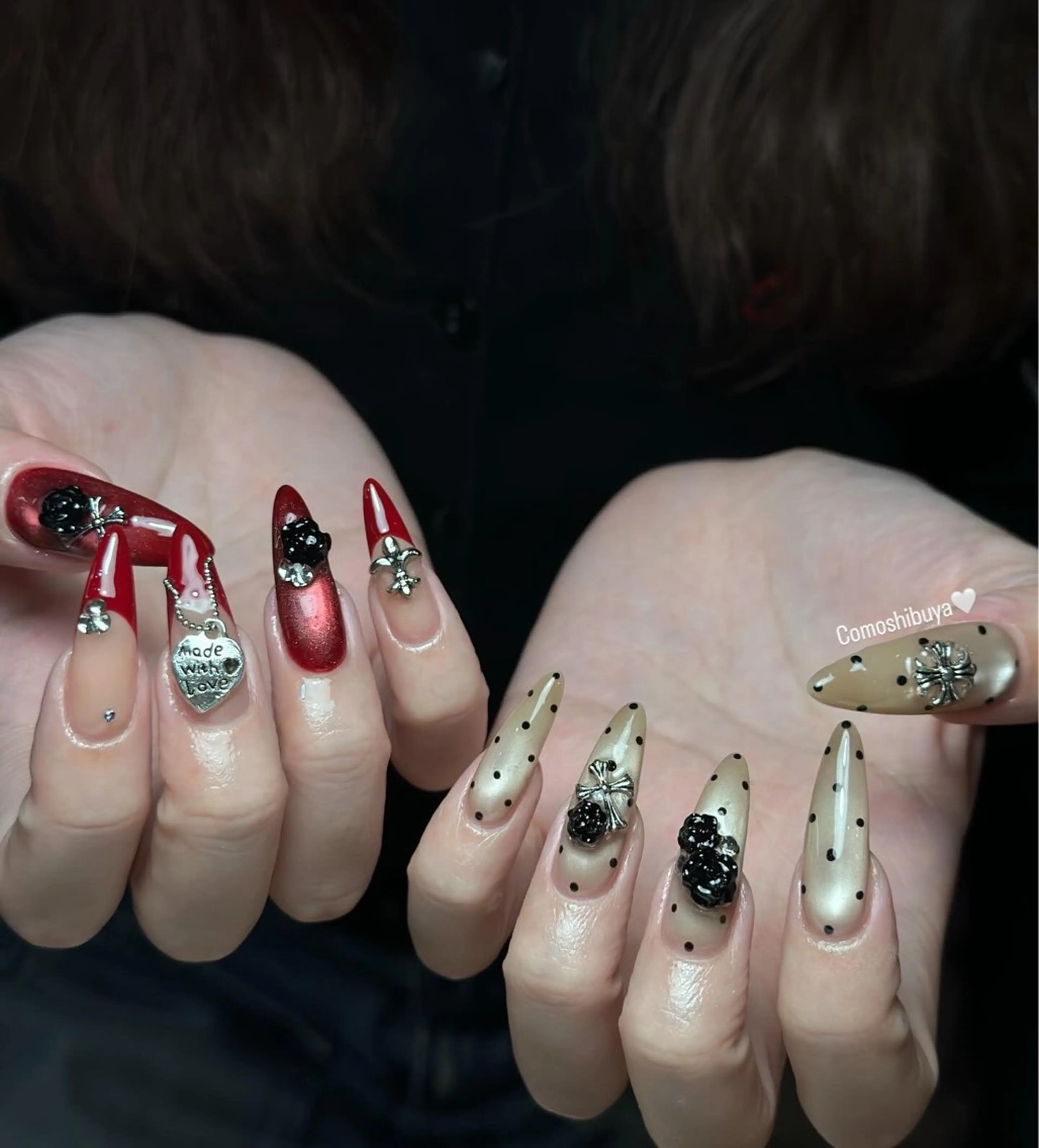 ネイル 韓国ネイル シンプルネイル ワンホンネイル ハンドネイル CoMo Nail Studio所属・CoMo Nailのネイルデザイン