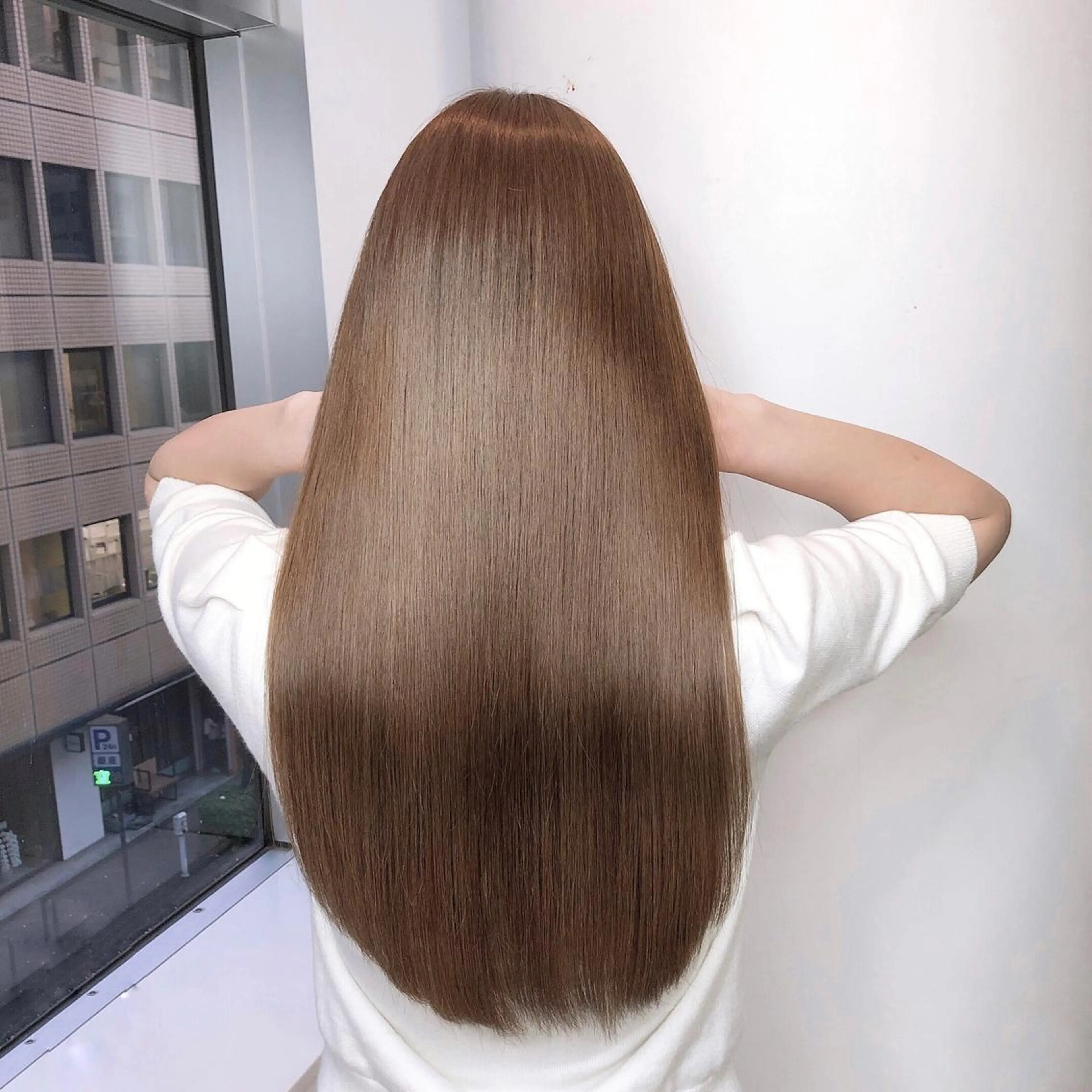 【フルコースメニュー】カット＋カラー＋縮毛矯正＋TOKIOトリートメントの写真