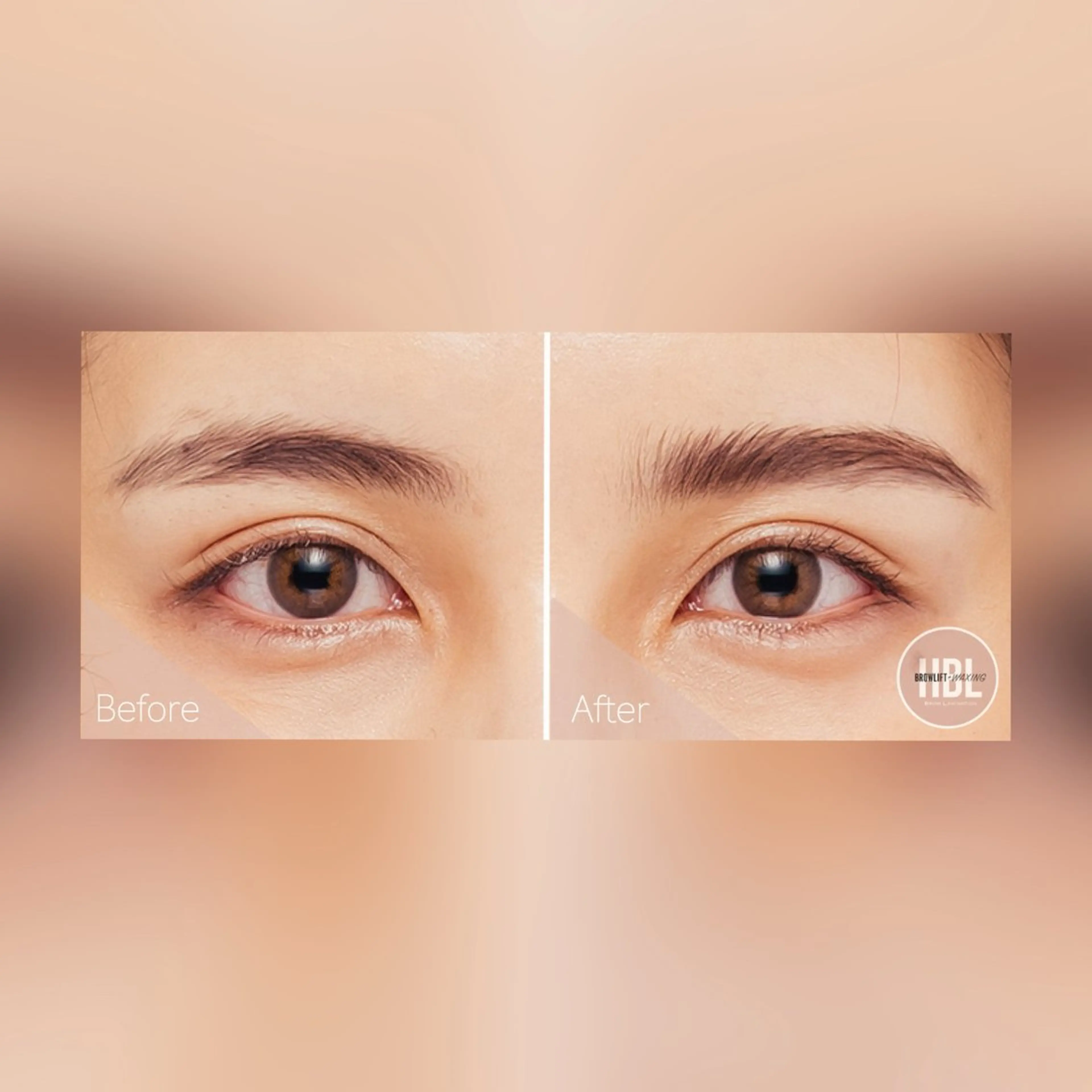 HBL（ハリウッドブロウリフト）＋眉ワックス（高濃度保湿・メイク仕上げ付き）の写真