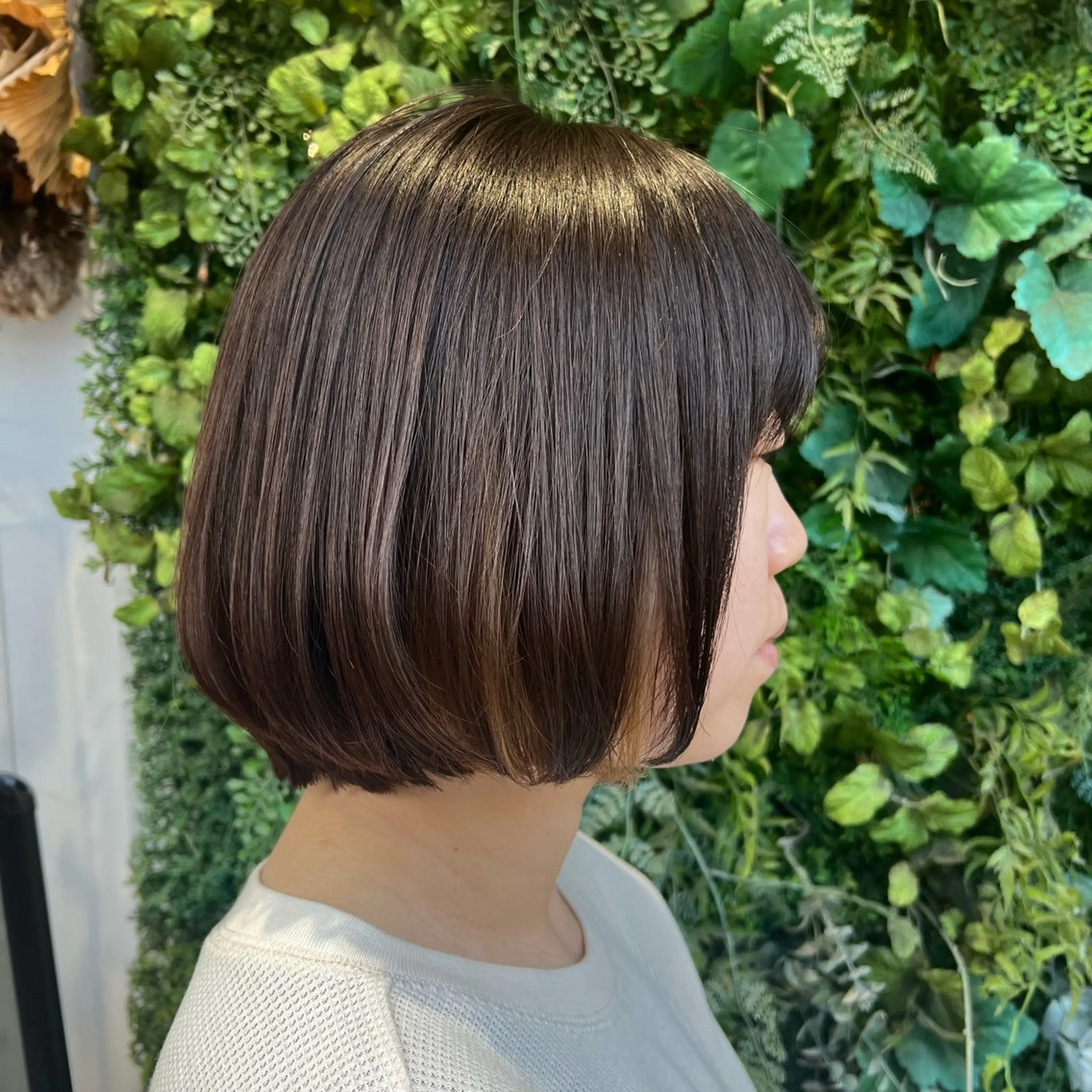 ショート ショートボブ ボブ ショートヘア カット 朝が楽になる艶髪縮毛 ✨中稲明梨のヘアスタイル