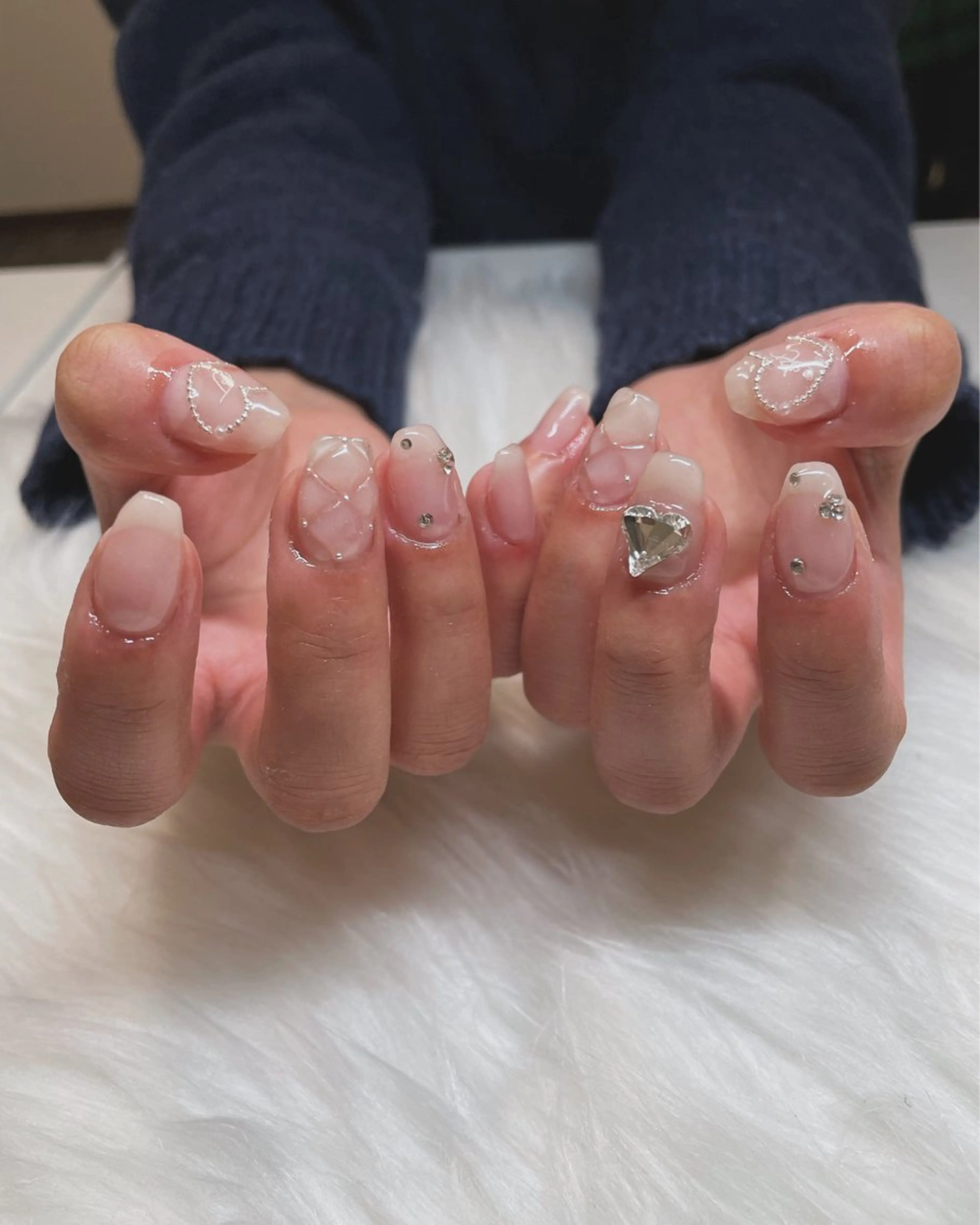 ネイル ハート MN salonのネイルデザイン