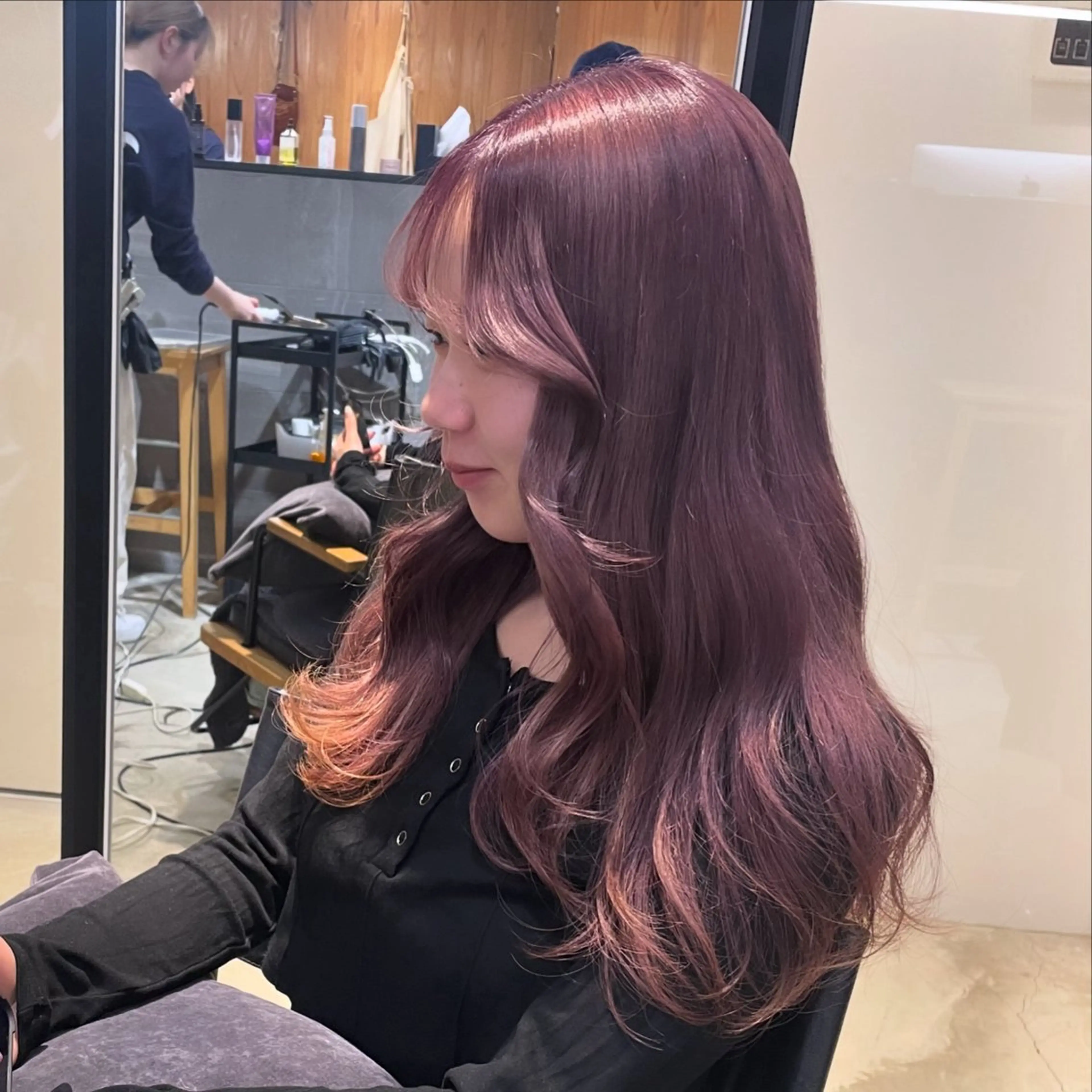 ダブルカラー(リタッチor全頭)+カット💇♀️🌵💚🟢の写真