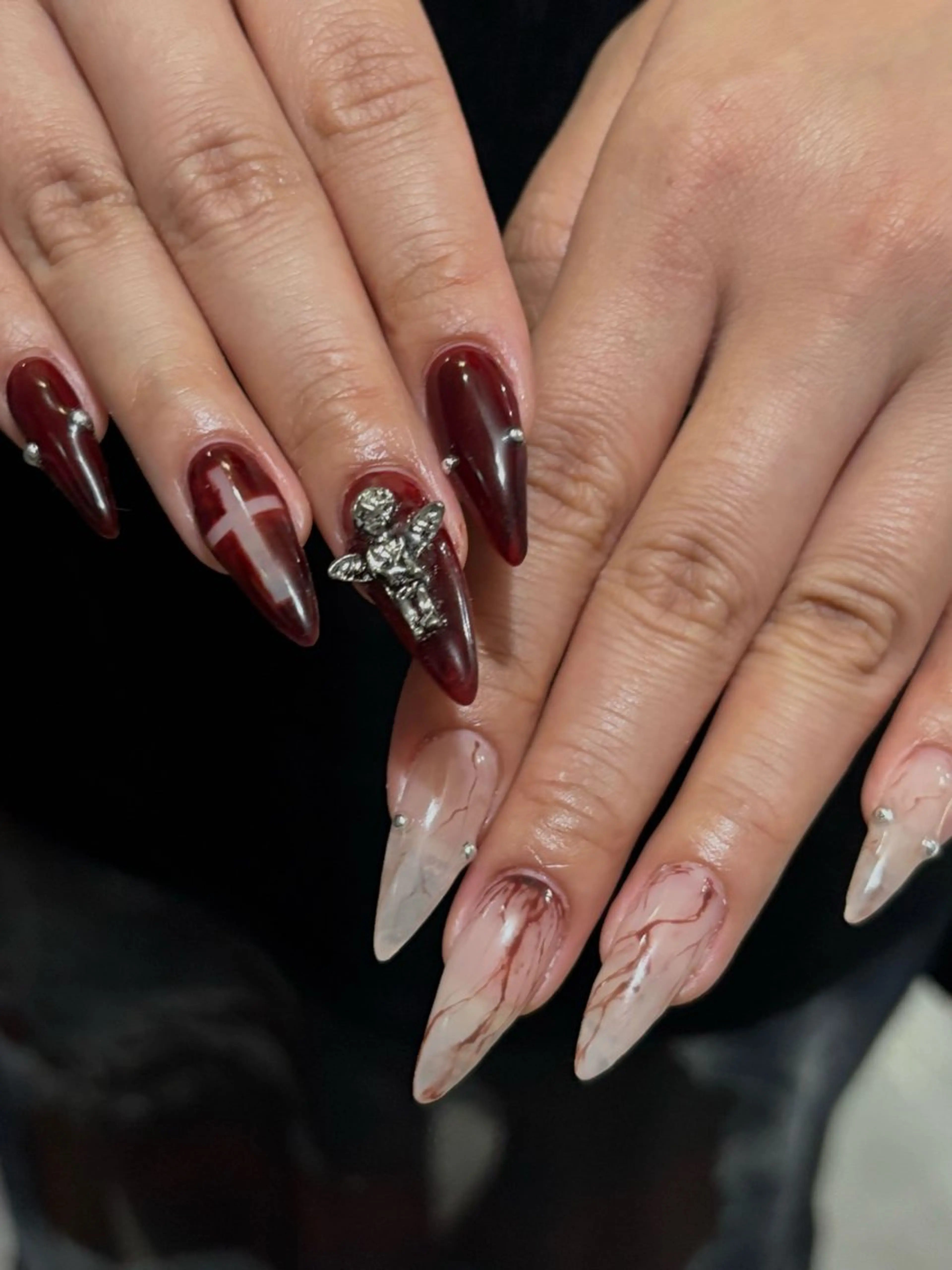 ネイル ハンドネイル 🪐富島彩夏 /海外nail🪐のネイルデザイン