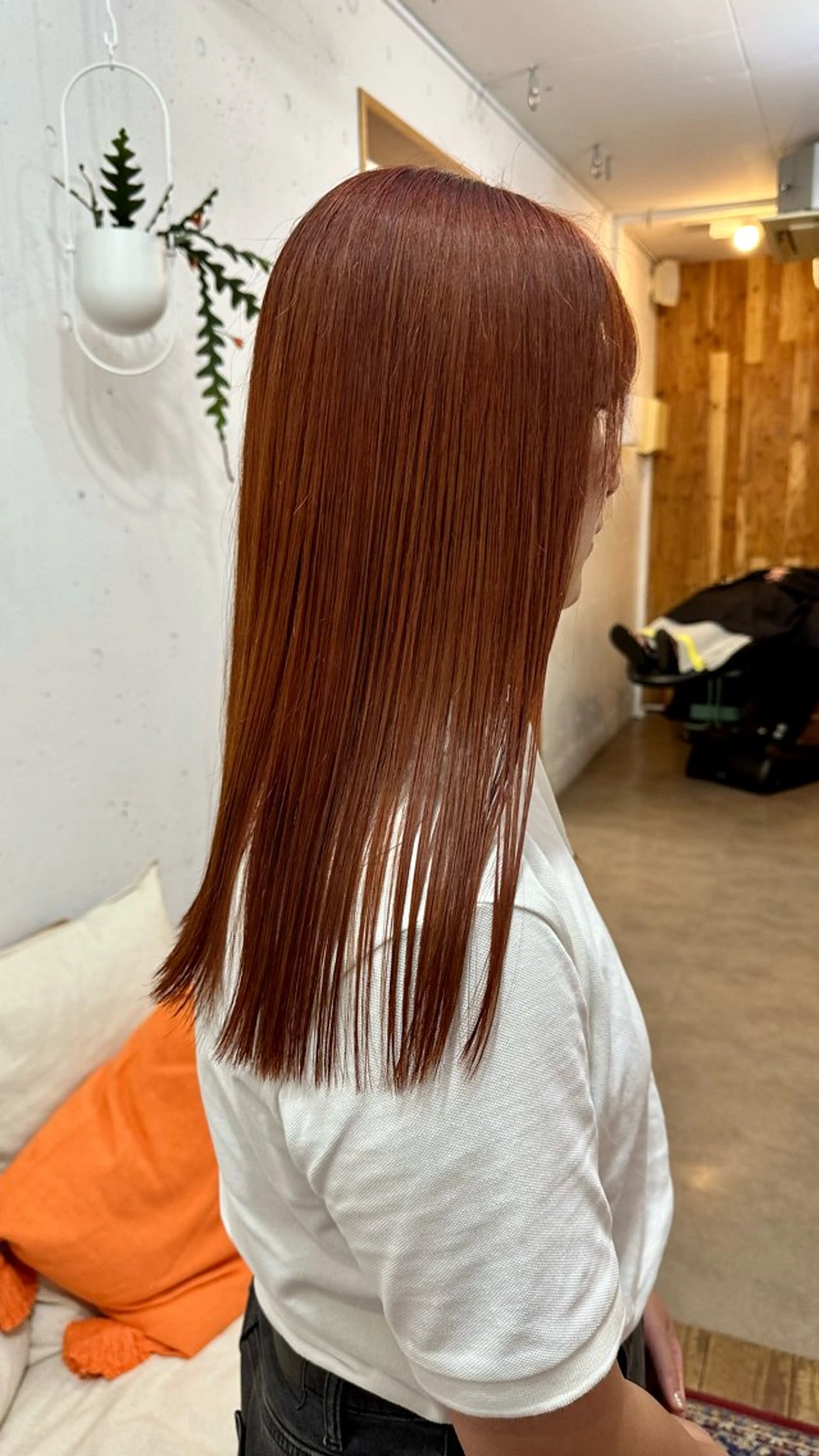 セミロング カラー 🪭risa 暖色/レイヤー🪭のヘアスタイル