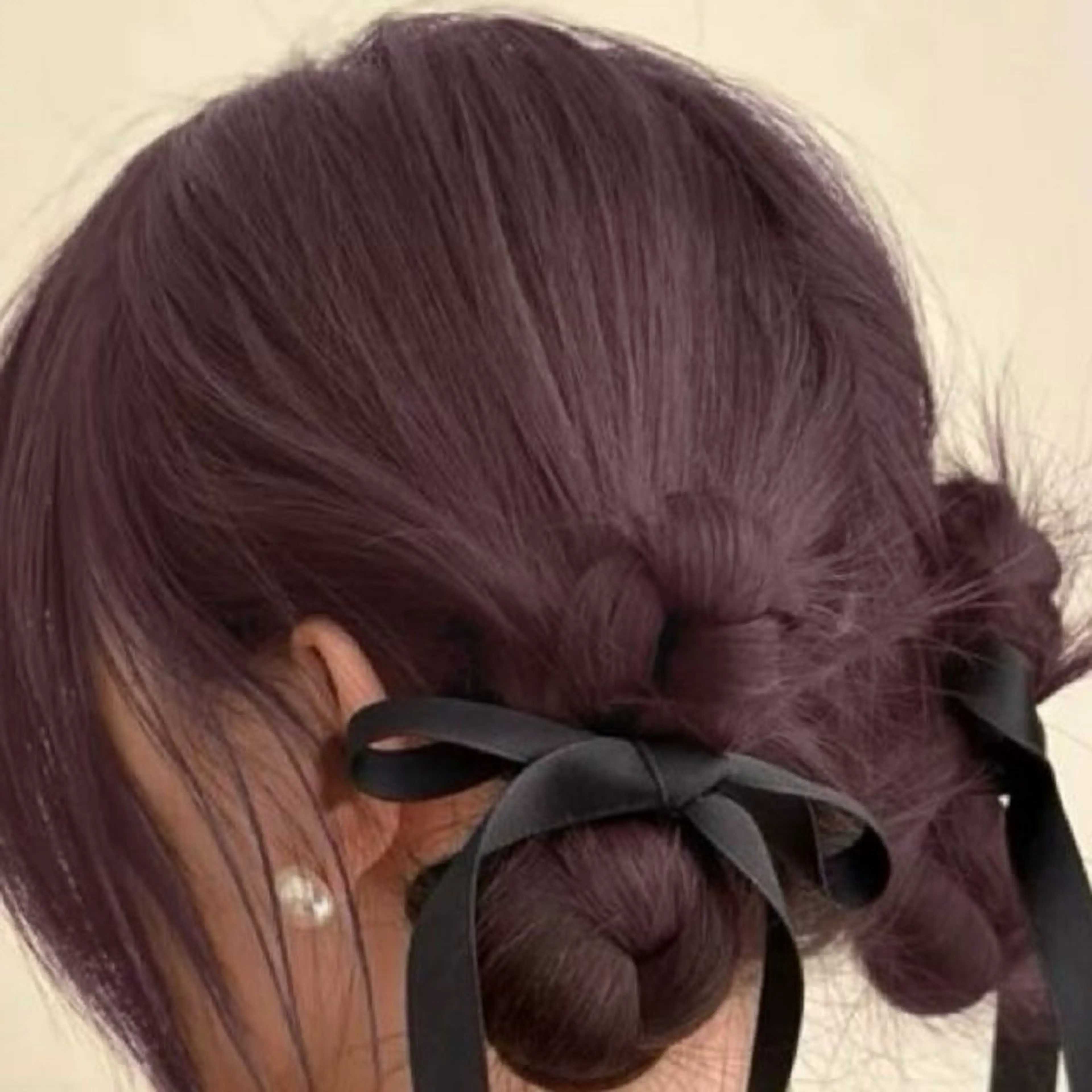 ミディアム ヘアカラー トリートメント ヘアセット NANA🥀韓国ヘア /レイヤー/暖色🥀のヘアスタイル