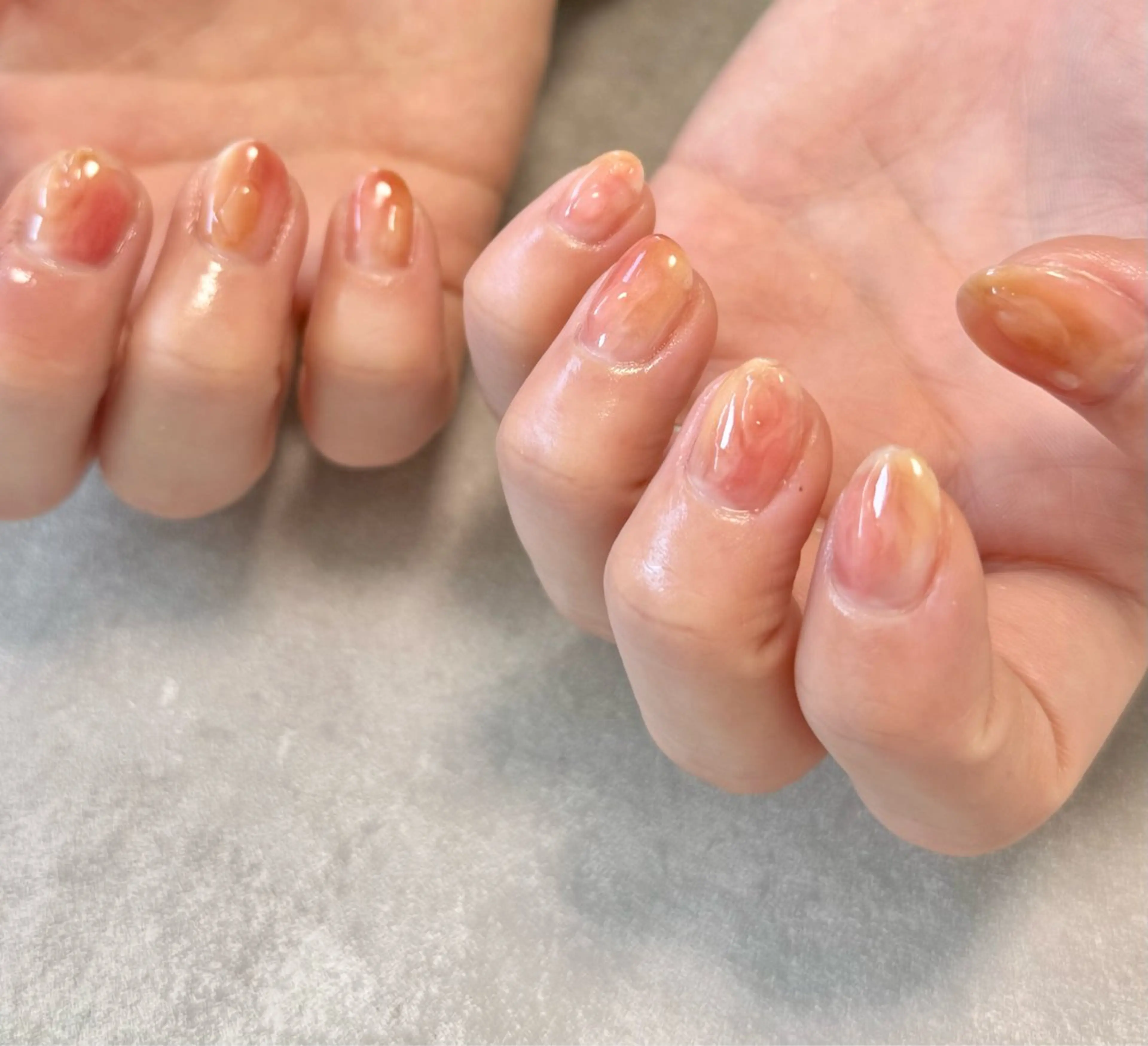 ネイル ジェルネイル ニュアンスネイル パラジェル nailroom amyのネイルデザイン
