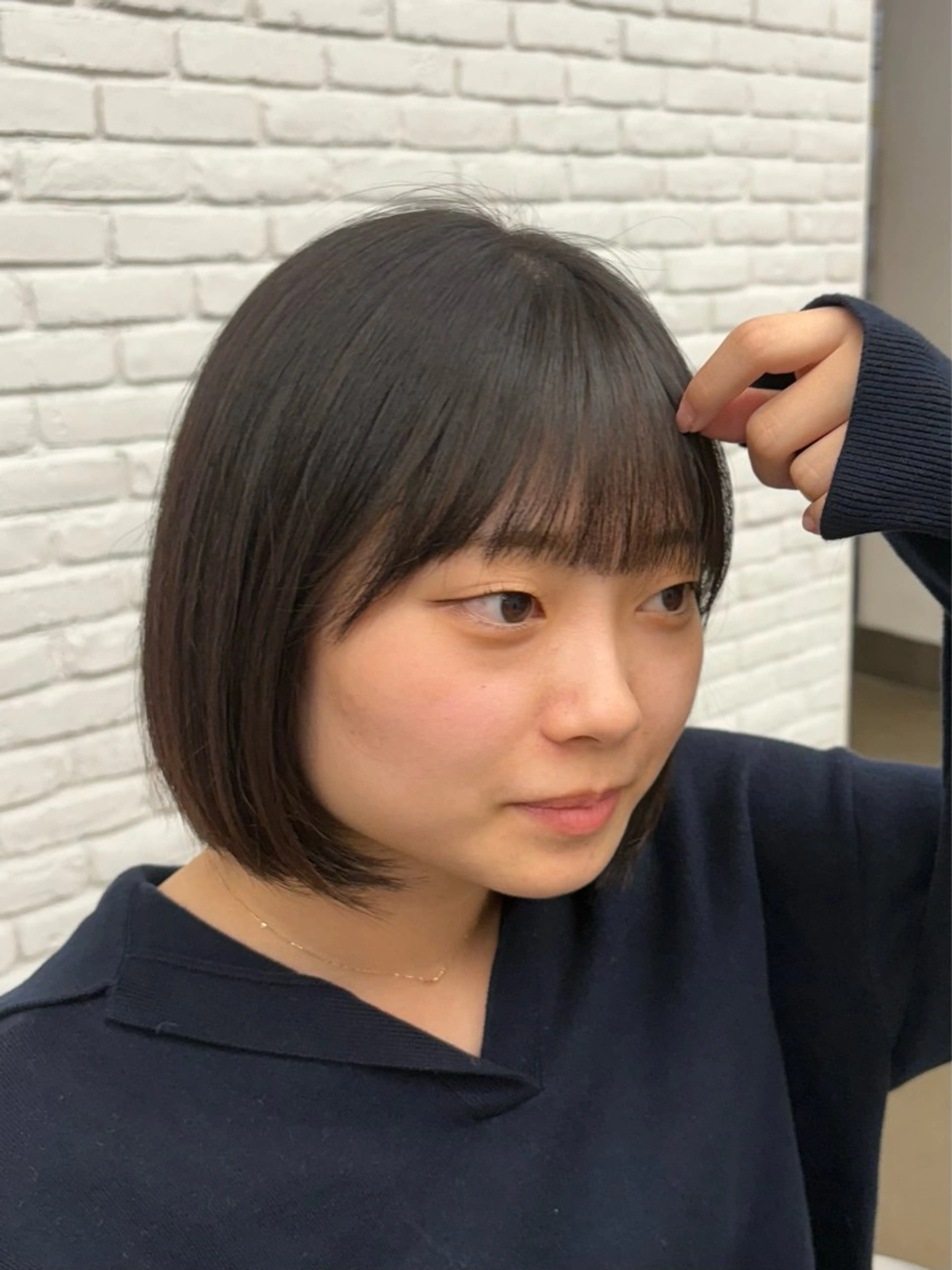 ミディアム riko表参道/ ボブ/アンニュイヘアのヘアスタイル