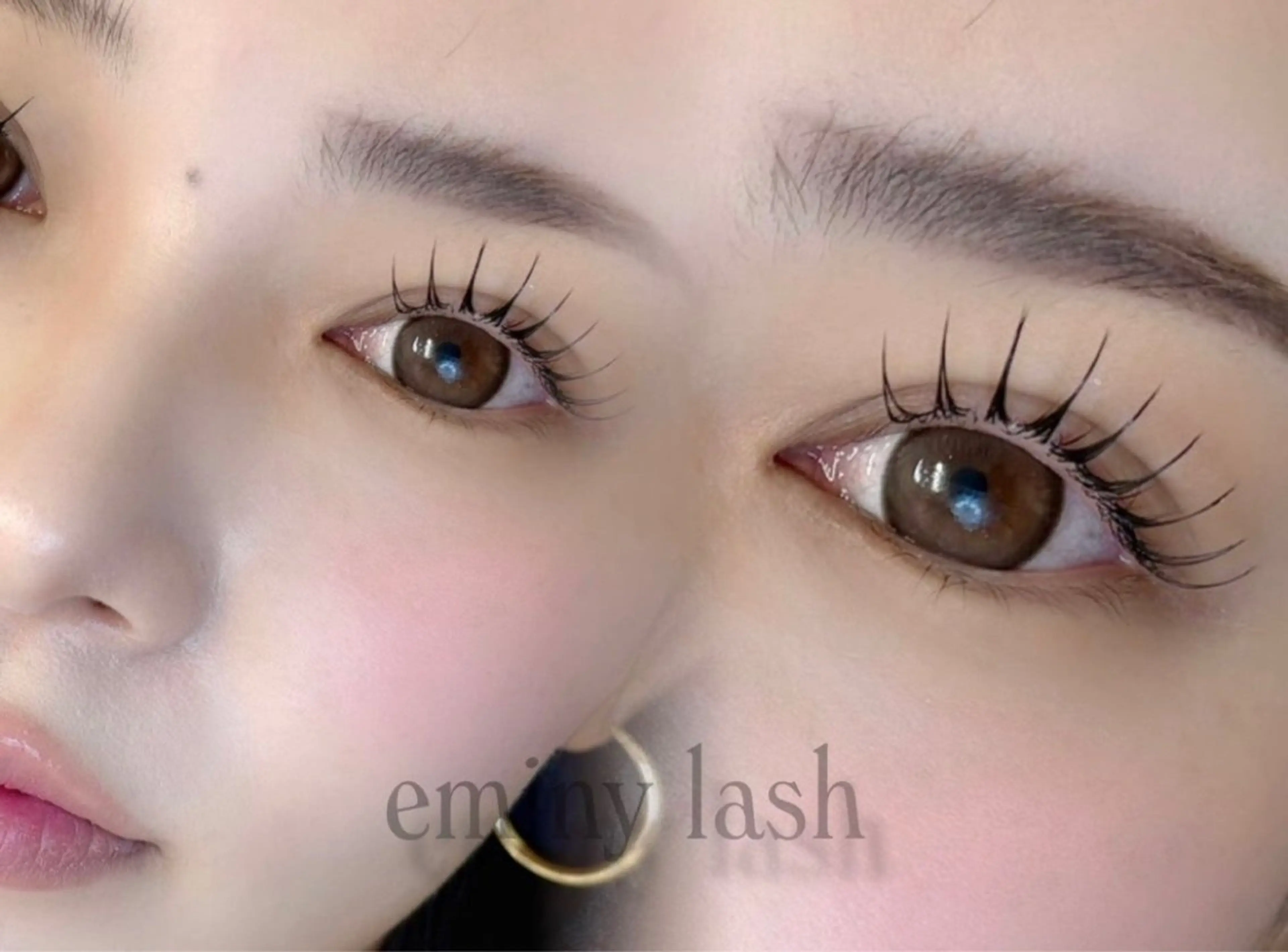 マツエク・マツパ eminy lash 天王寺店のマツエク・マツパデザイン