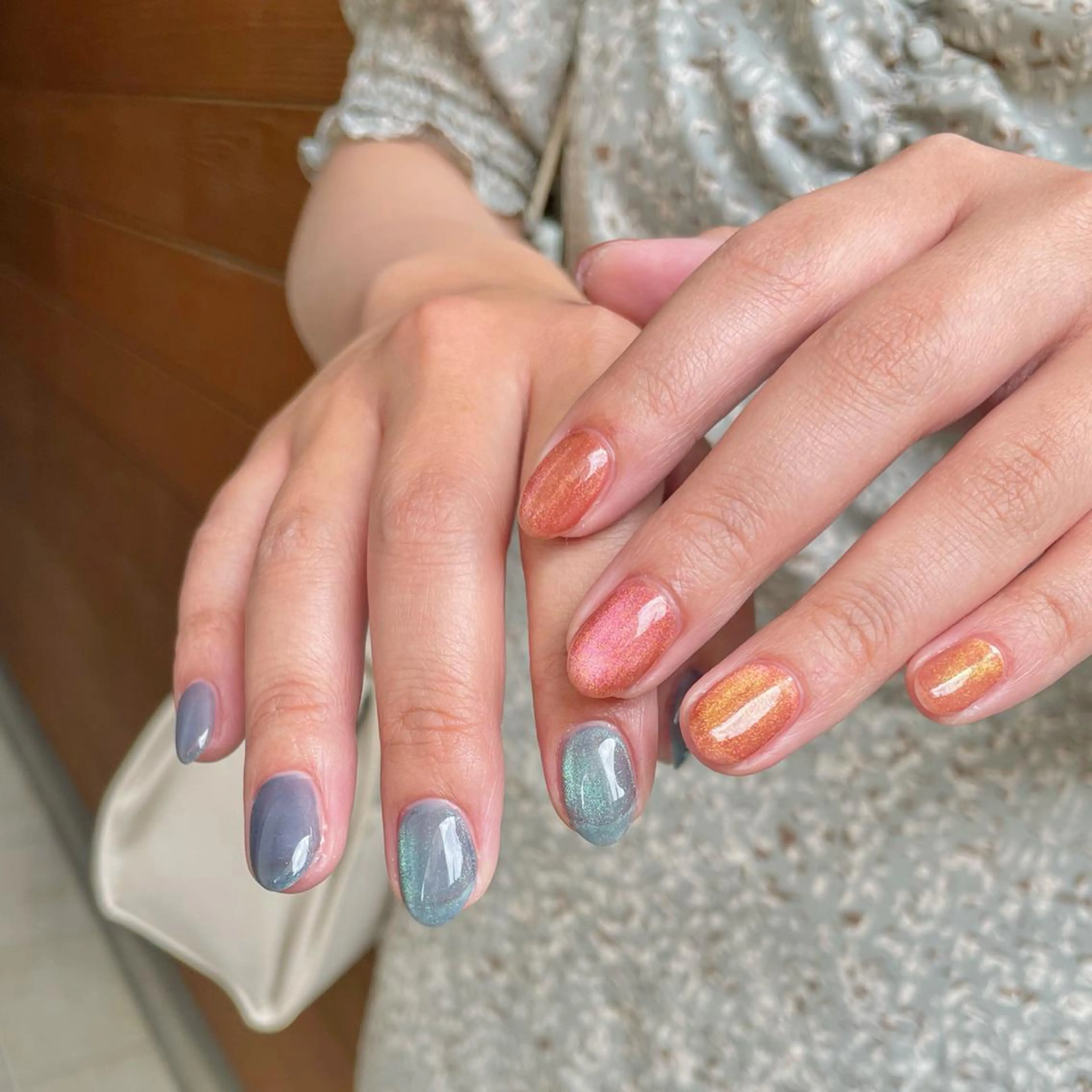 ネイル ハンドネイル Radia bykaonailsのネイルデザイン