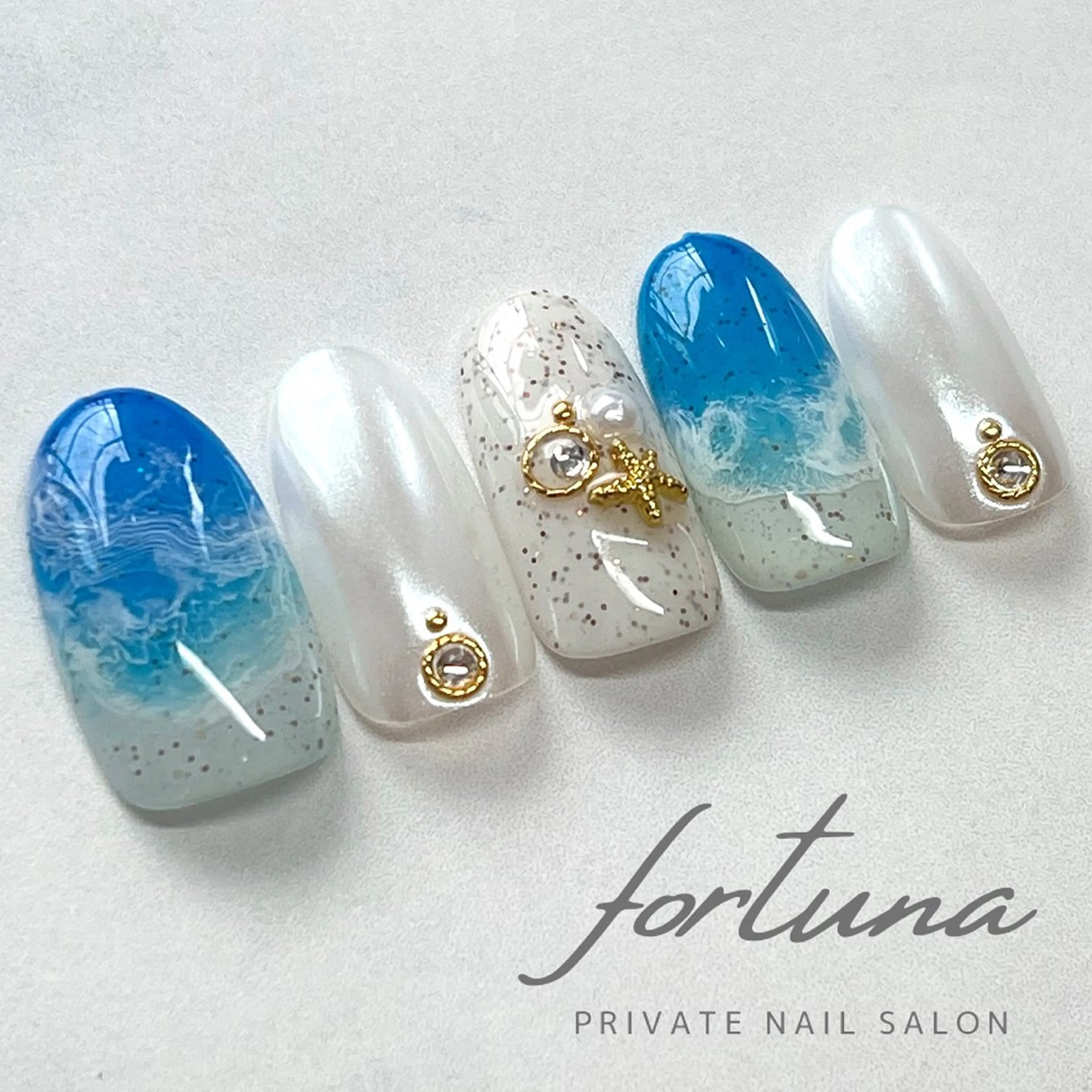 ネイル 夏ネイル fortuna 武藤裕美のネイルデザイン