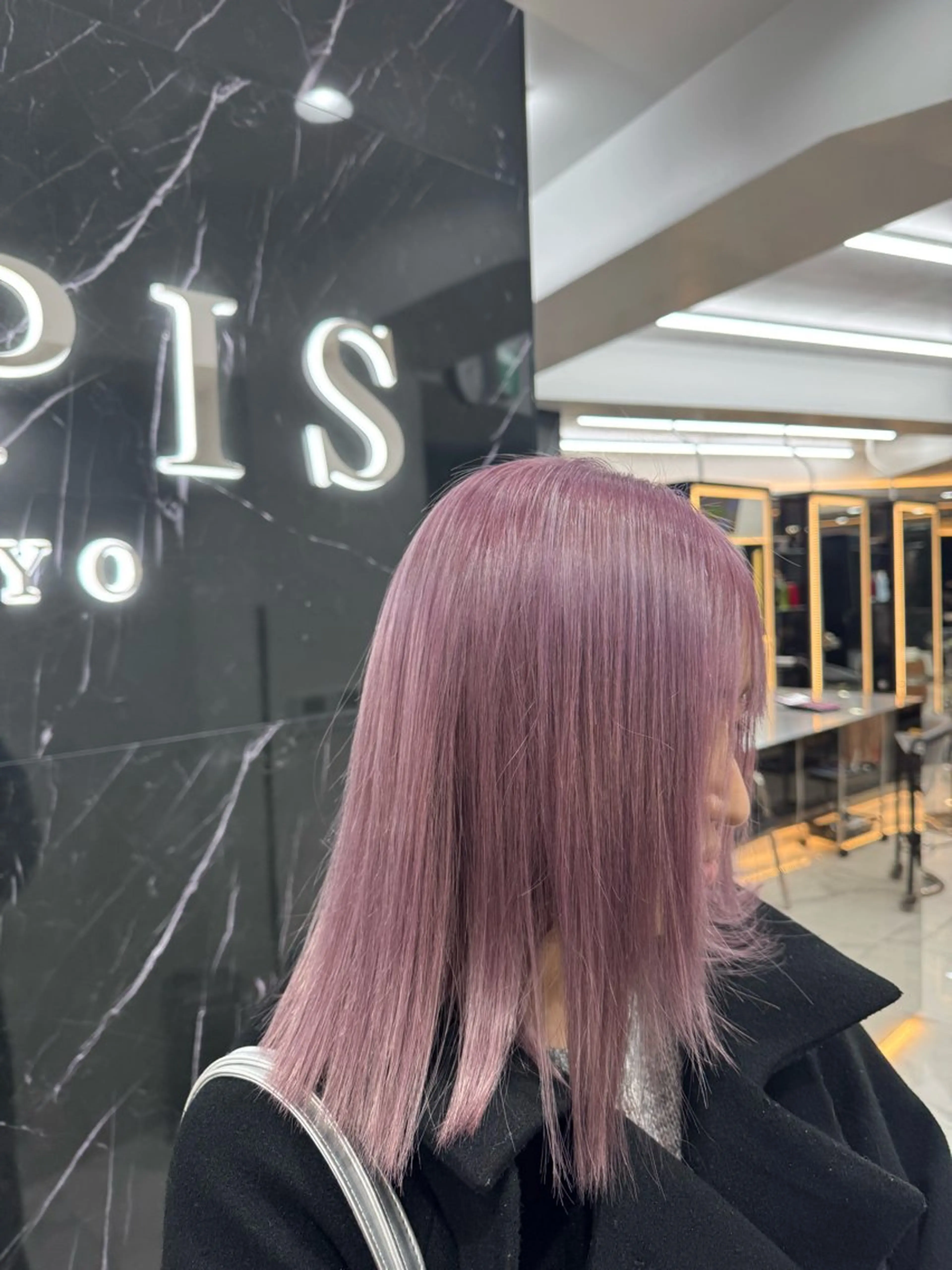 ミディアム カラー Lapis渋谷本店 Rikoのヘアスタイル