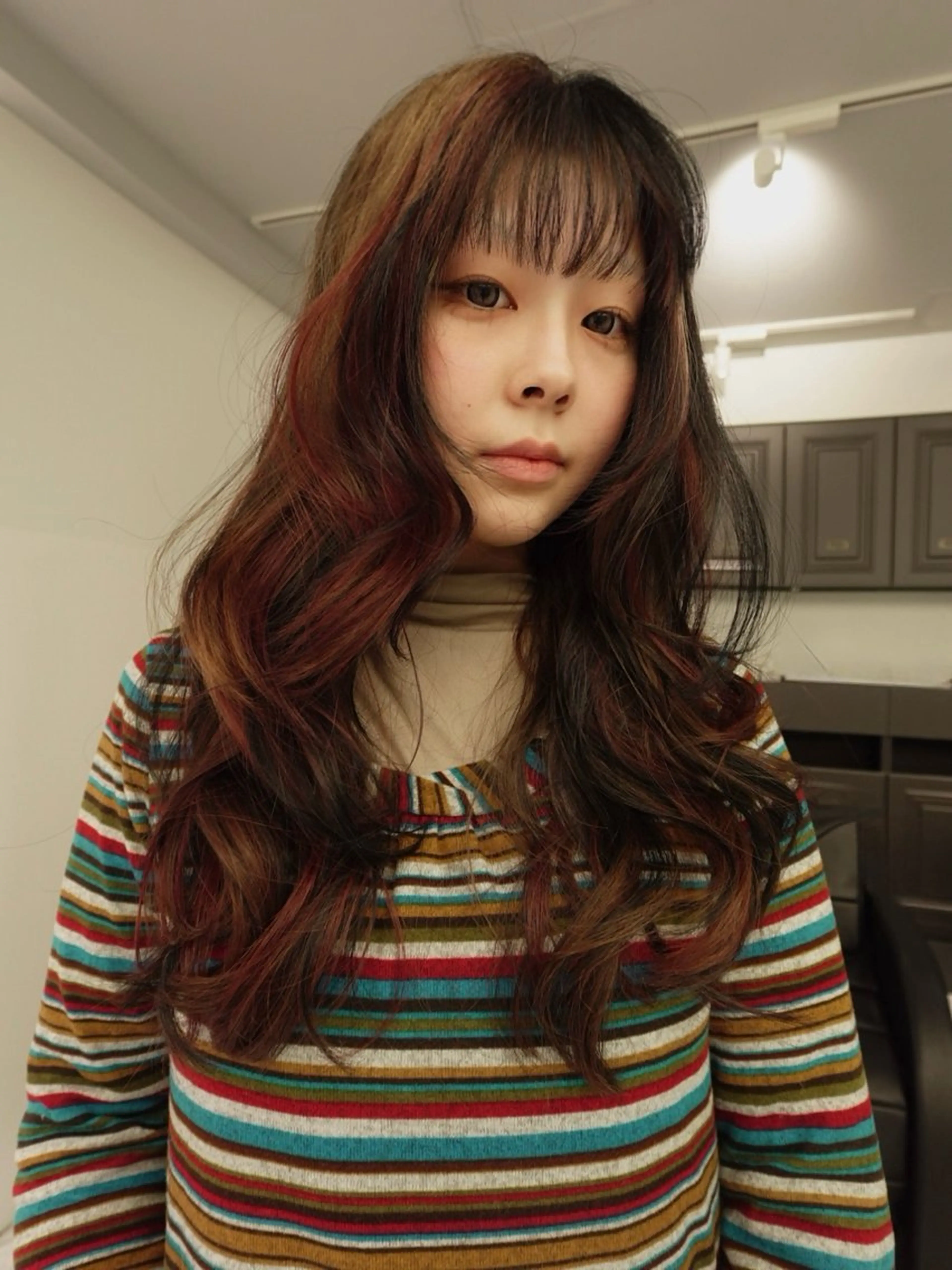 ロング カラー カット ヘアカラー 吉祥寺/個性派/ kazuha🩰のヘアスタイル