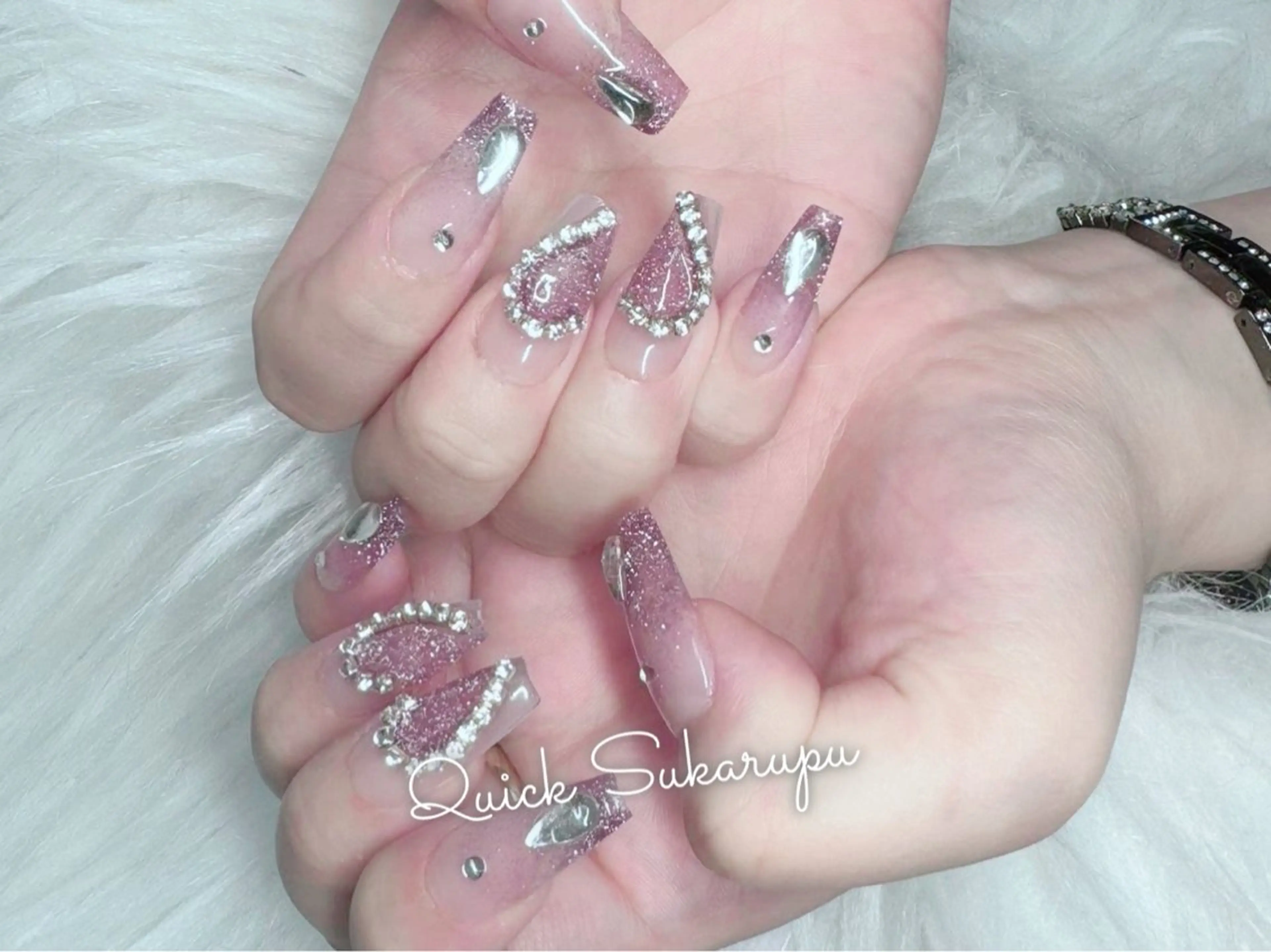 ネイル ハンドネイル Quick Sukarupu新宿のネイルデザイン