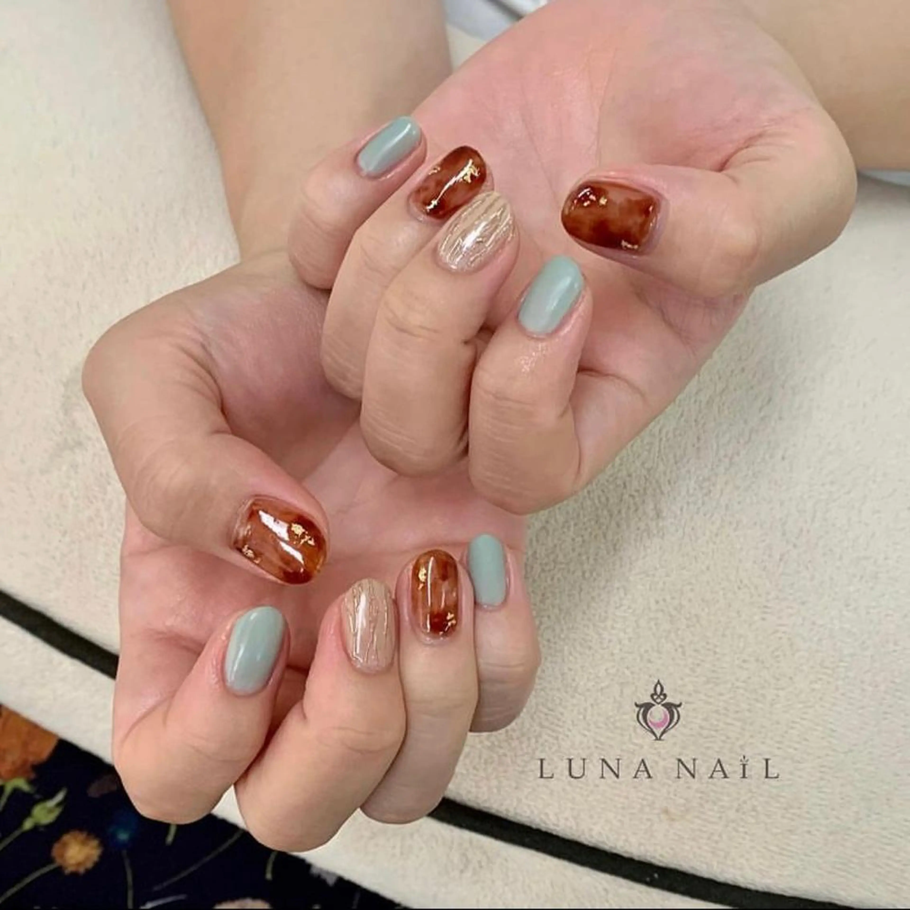 ネイル ハンドネイル アトリエ　ミモザ所属・いまむら あかりのネイルデザイン