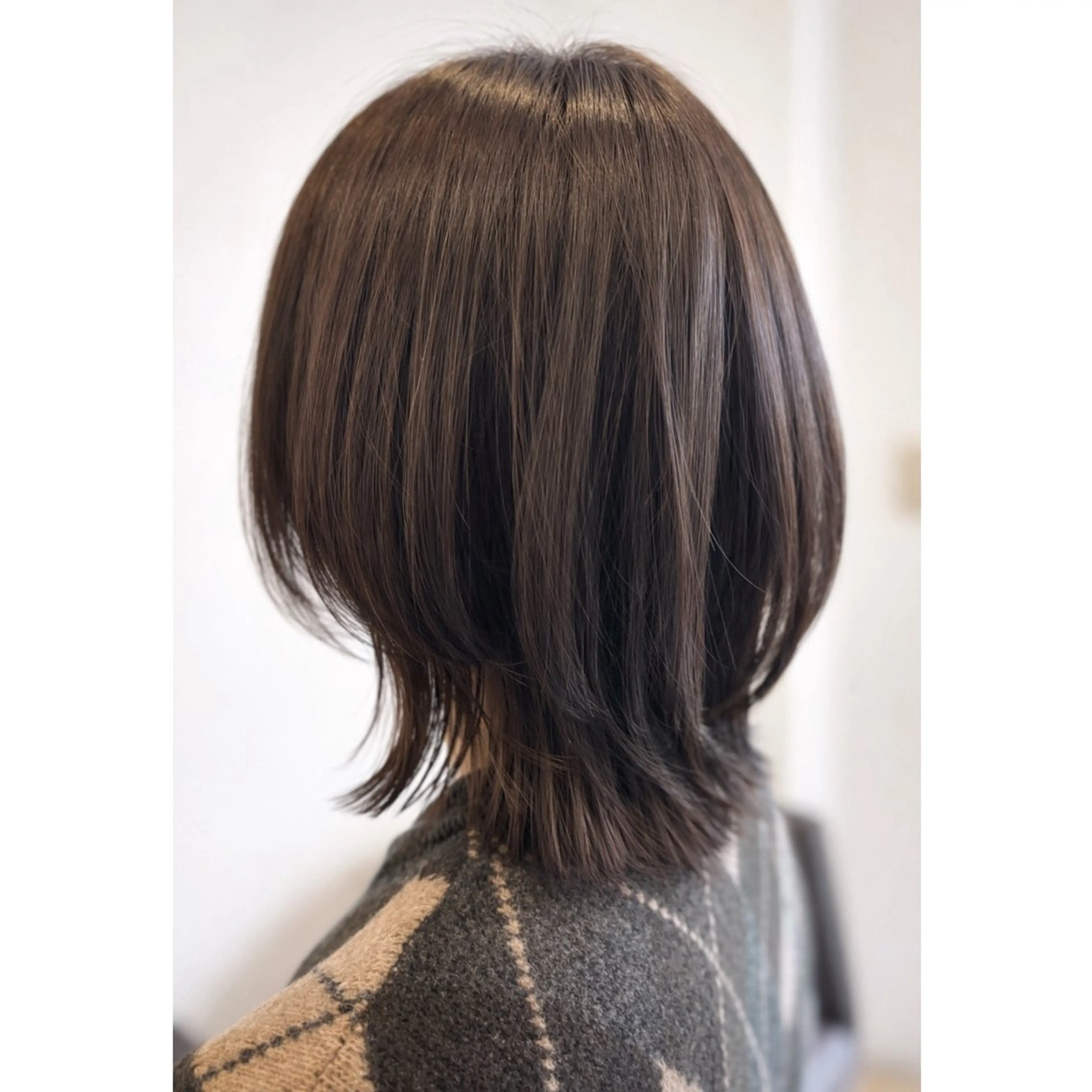 ミディアム ミディアムレイヤー レイヤーカット カット ヘアカラー トリートメント 森光みやび / WILLOW京橋のヘアスタイル