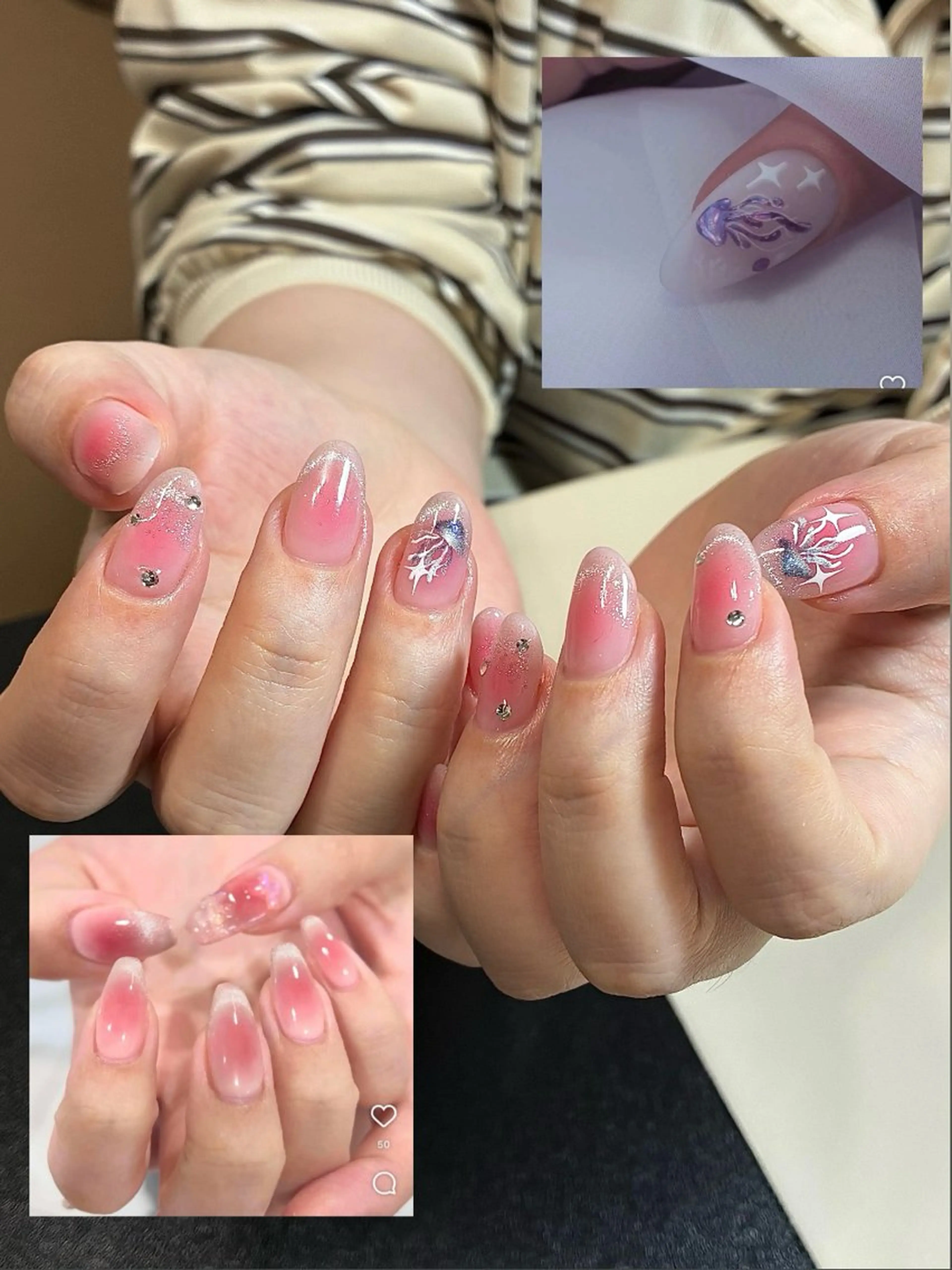 ネイル ハンドネイル nail salon Lipine 新守山のネイルデザイン