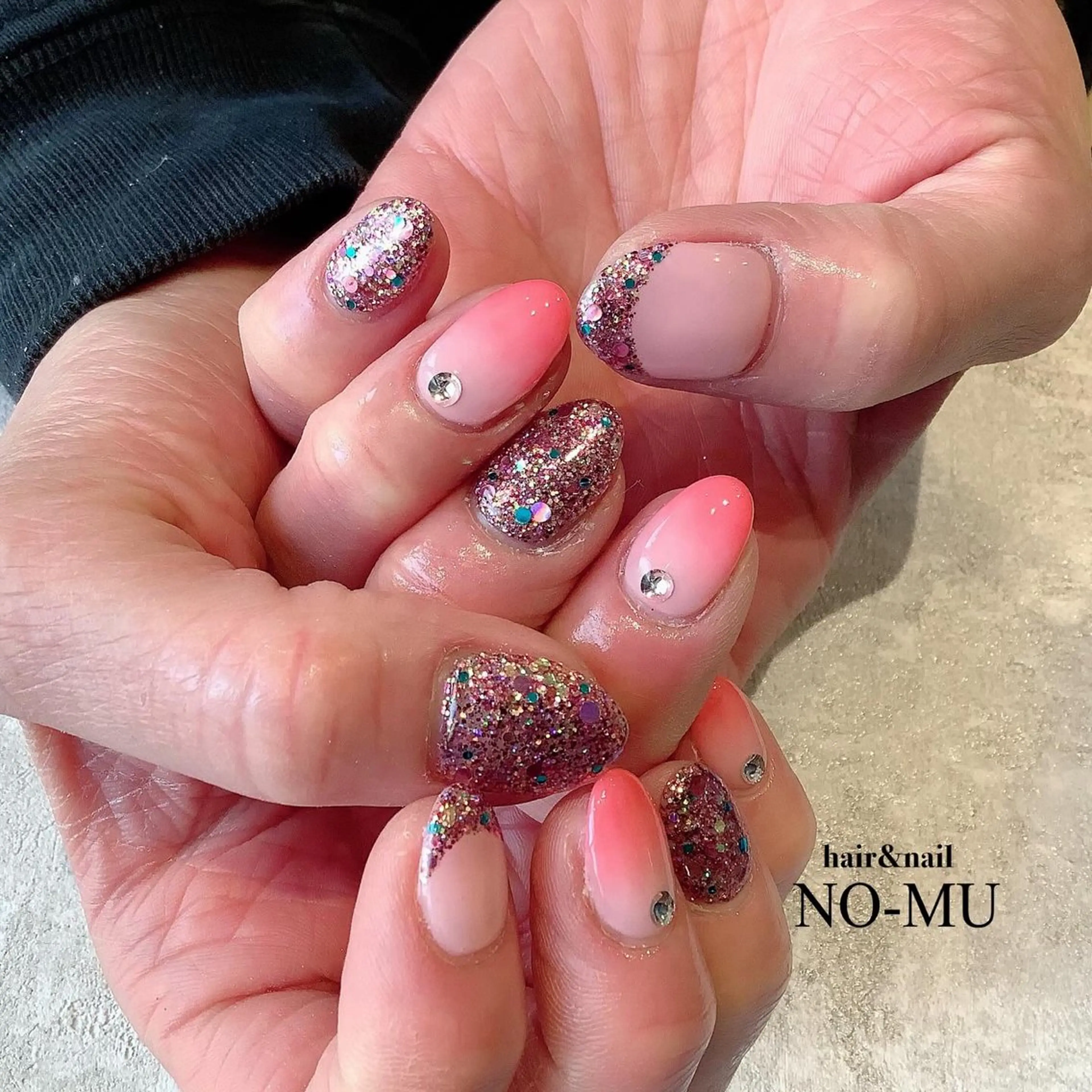 ネイル ハンドネイル hair＆nail NO-MU所属・hair＆nail NO-MUのネイルデザイン