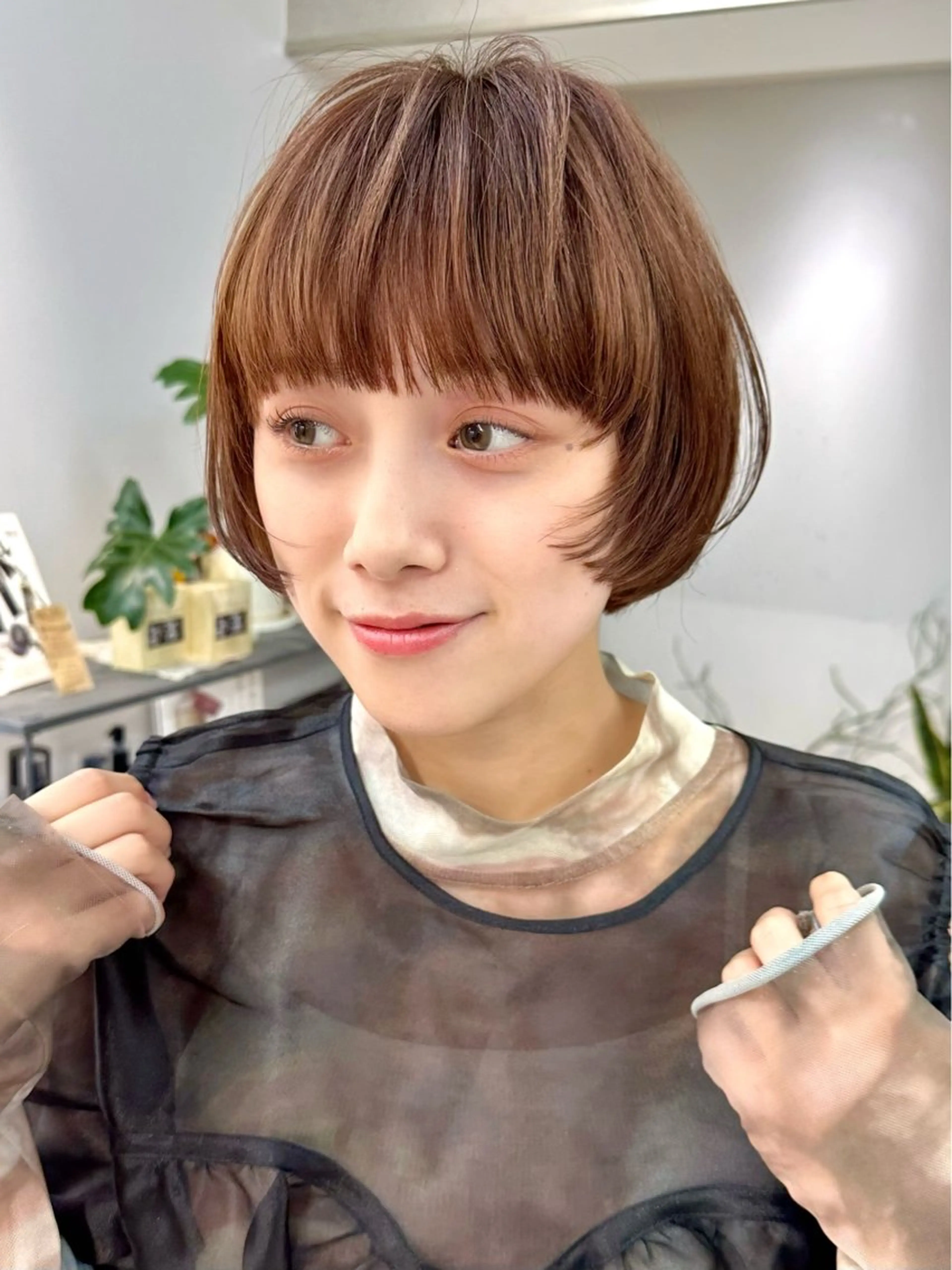 ショート カット 骨格診断で絶対可愛い ✨丸みショート✨凌弥のヘアスタイル