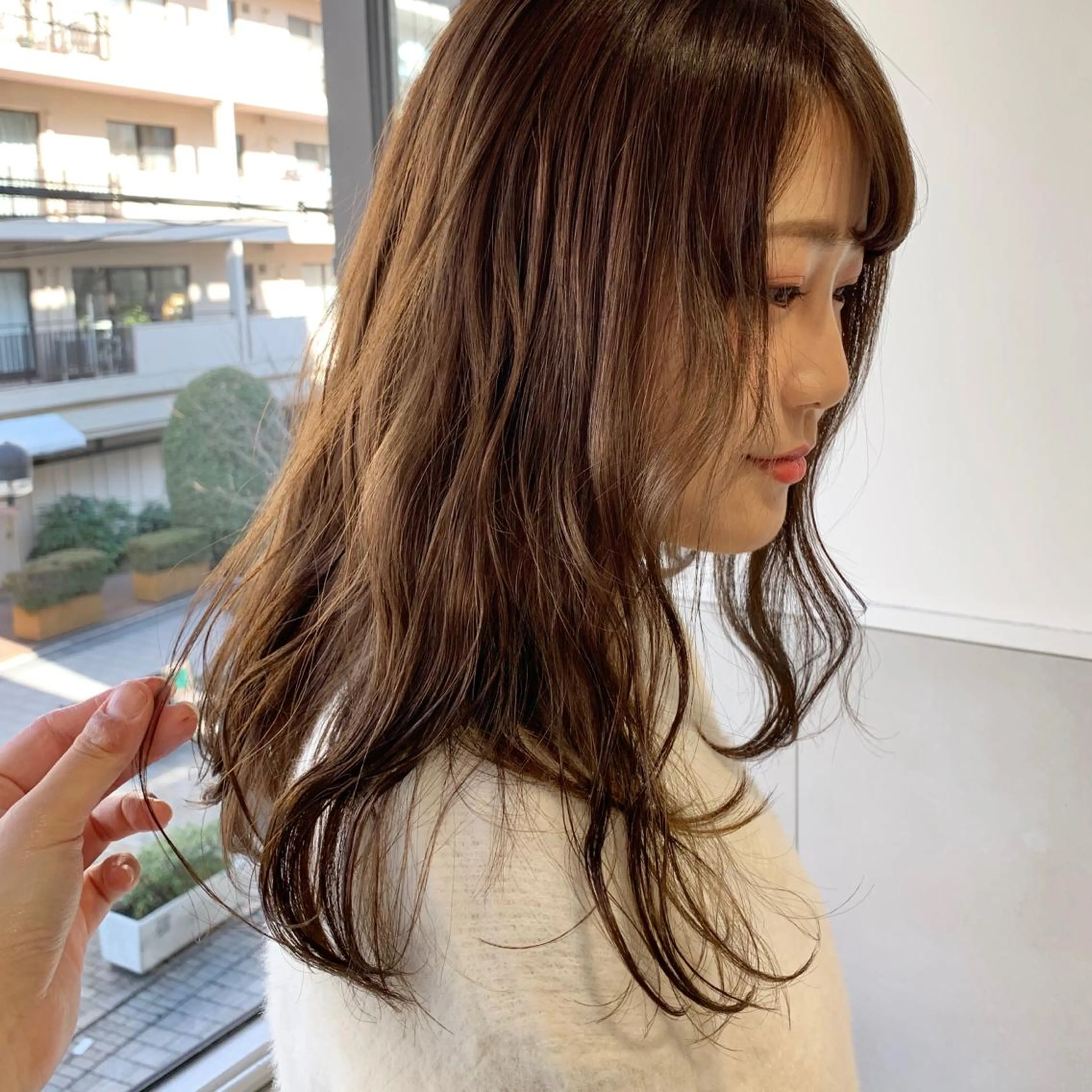ロング カラー ヘアアレンジ 髪質改善period.所属・いしかわまい🎀 髪質改善特価サロンのヘアスタイル