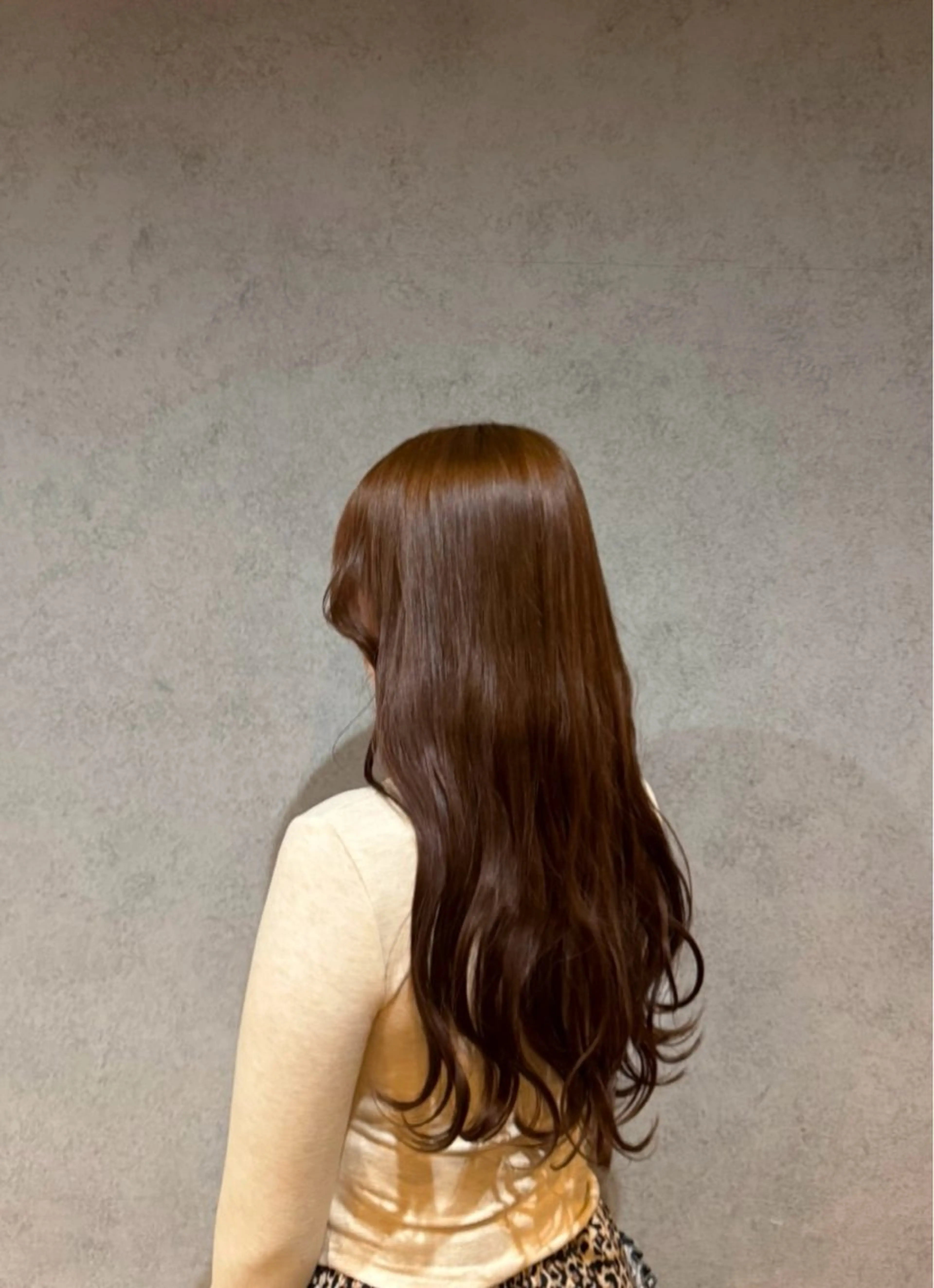 ロング カラー ヘアカラー air-H あやのヘアスタイル