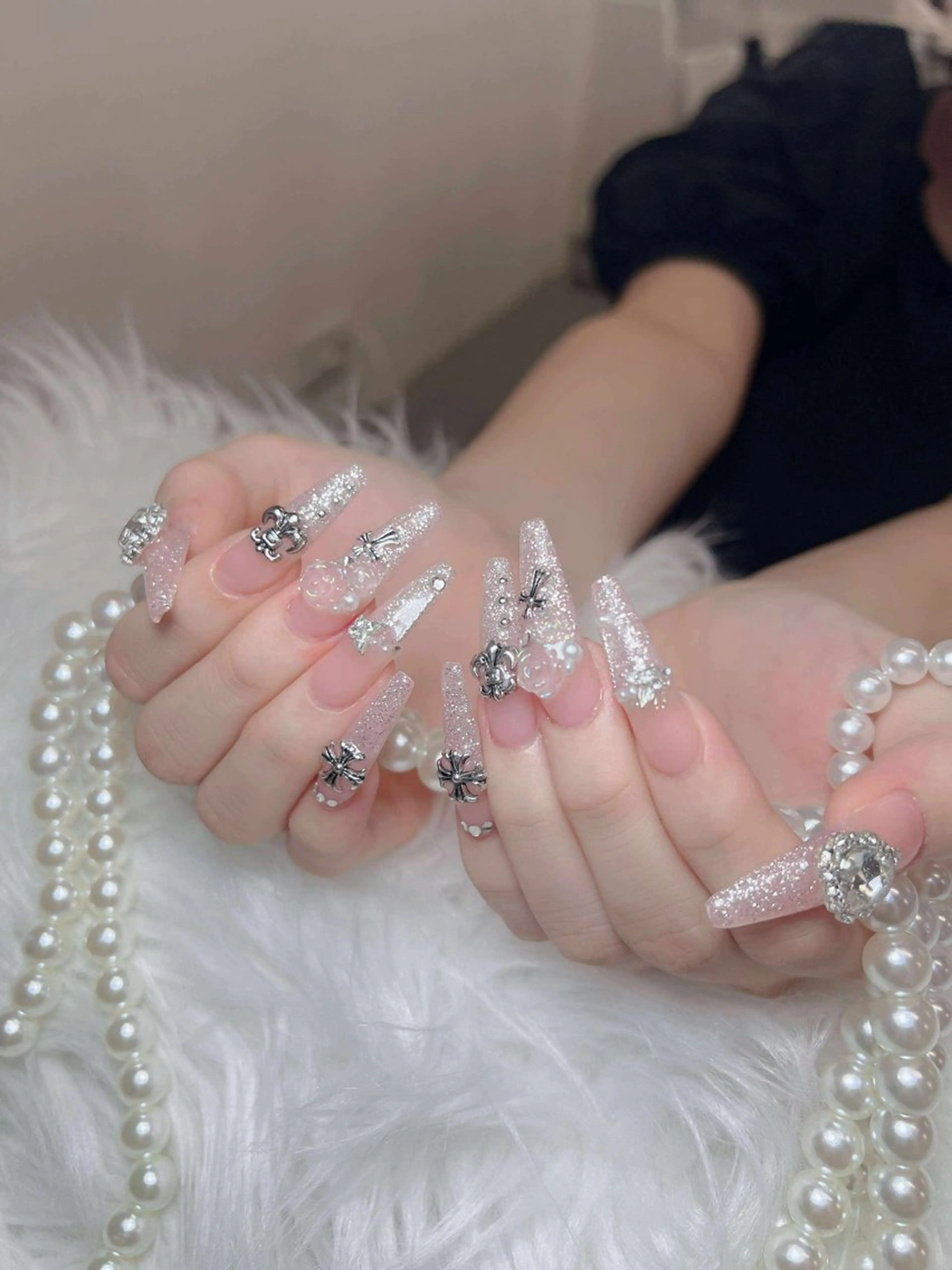 ネイル オーロラネイル チークネイル フットネイル フレンチネイル 韓国ネイル ハンドネイル Lumi Nailのネイルデザイン